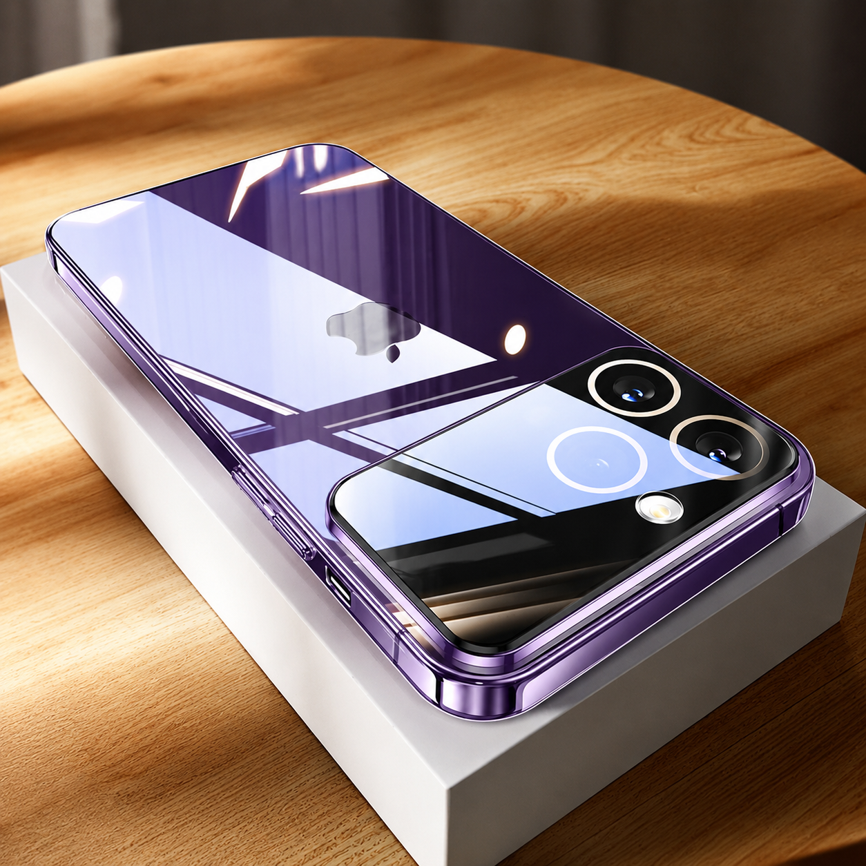 Premium iPhone Case MagSafe Compatible Transparent Protective Cover Camera Lens Protection Shockproof Clear Hard PC Back Ultra Thin Design