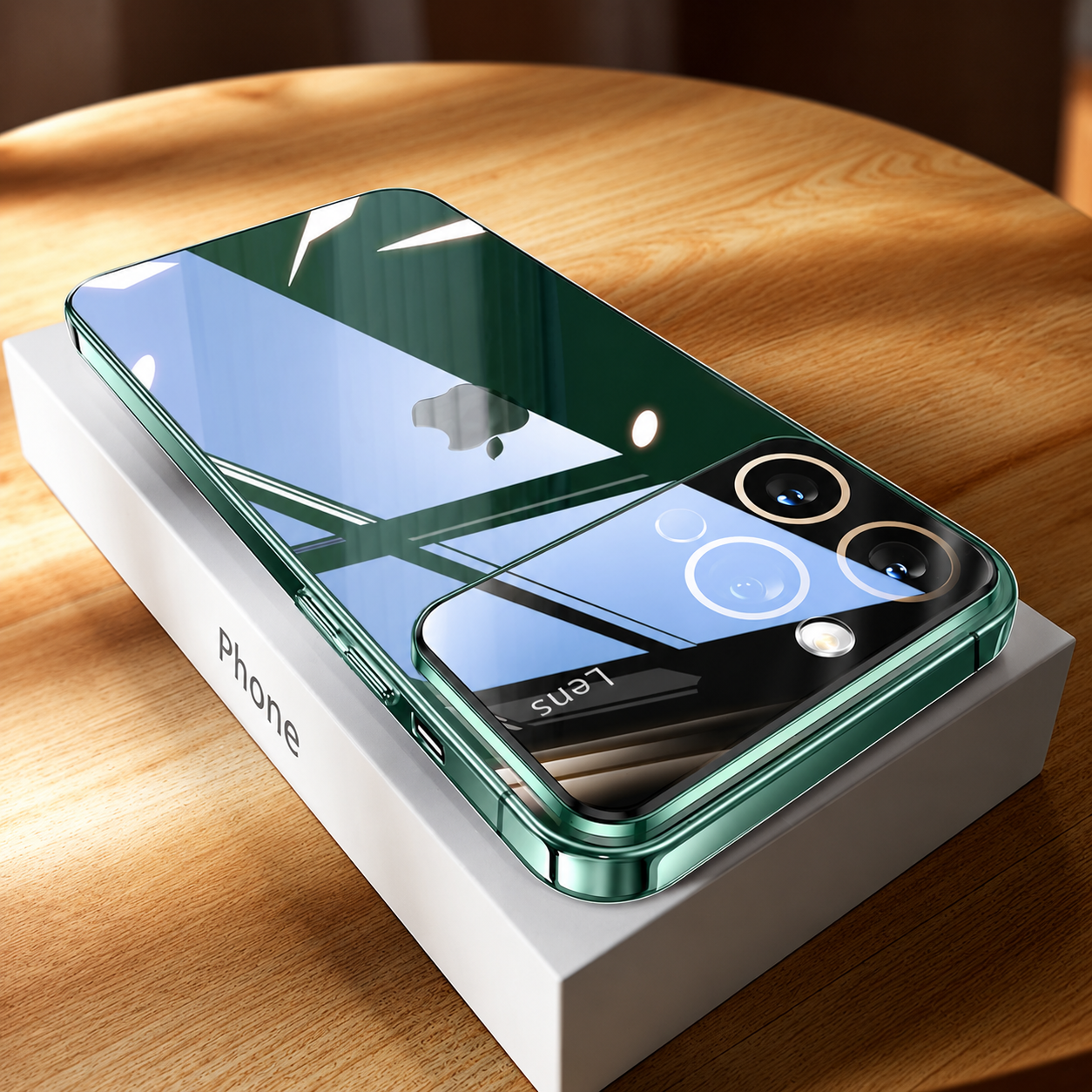 Premium iPhone Case MagSafe Compatible Transparent Protective Cover Camera Lens Protection Shockproof Clear Hard PC Back Ultra Thin Design