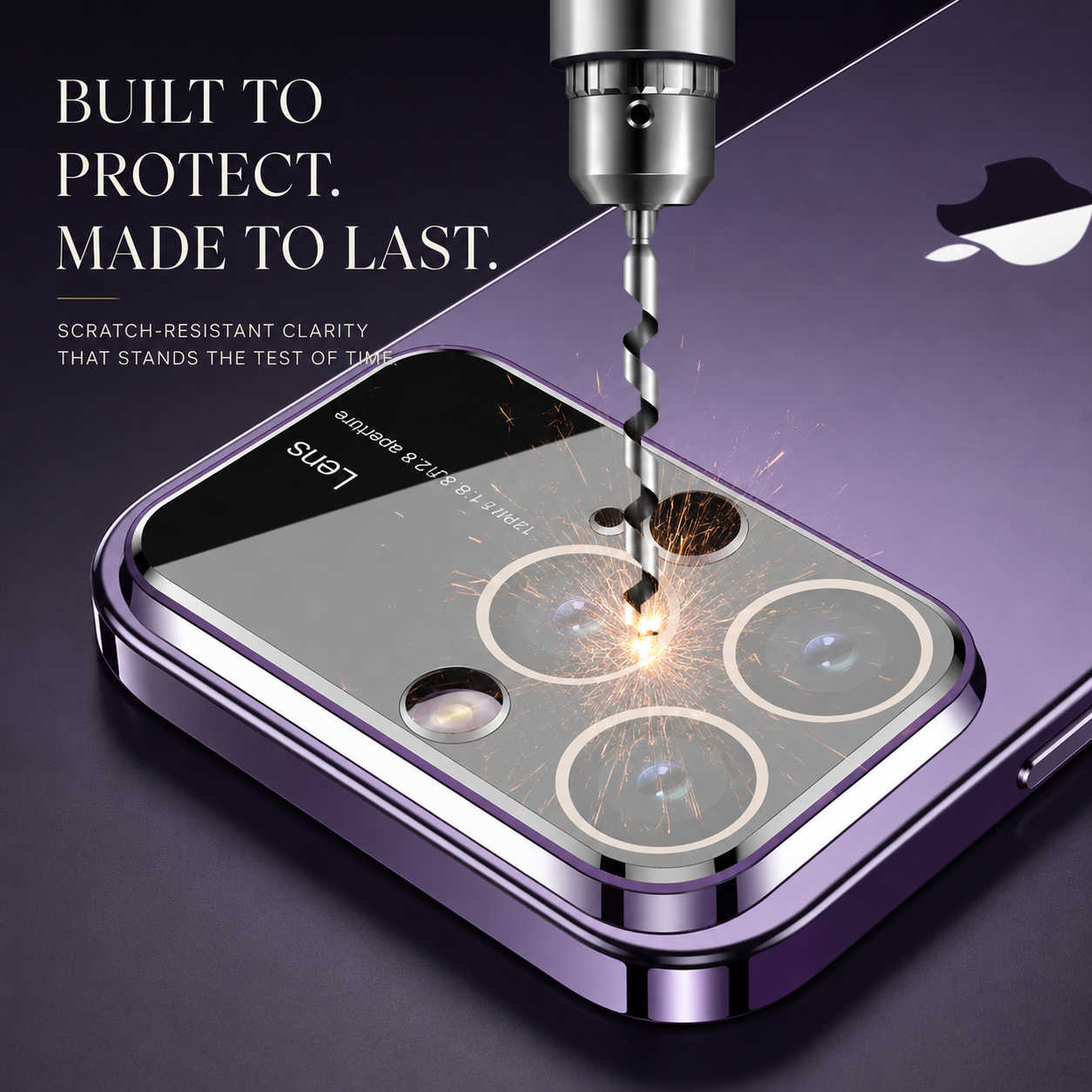 Premium iPhone Case MagSafe Compatible Transparent Protective Cover Camera Lens Protection Shockproof Clear Hard PC Back Ultra Thin Design