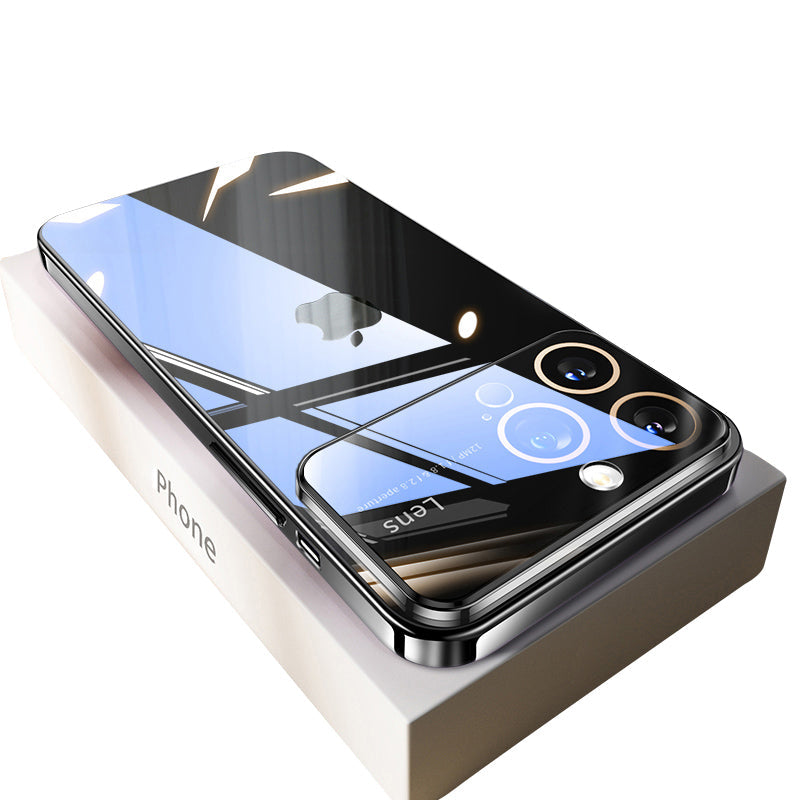 Premium iPhone Case MagSafe Compatible Transparent Protective Cover Camera Lens Protection Shockproof Clear Hard PC Back Ultra Thin Design
