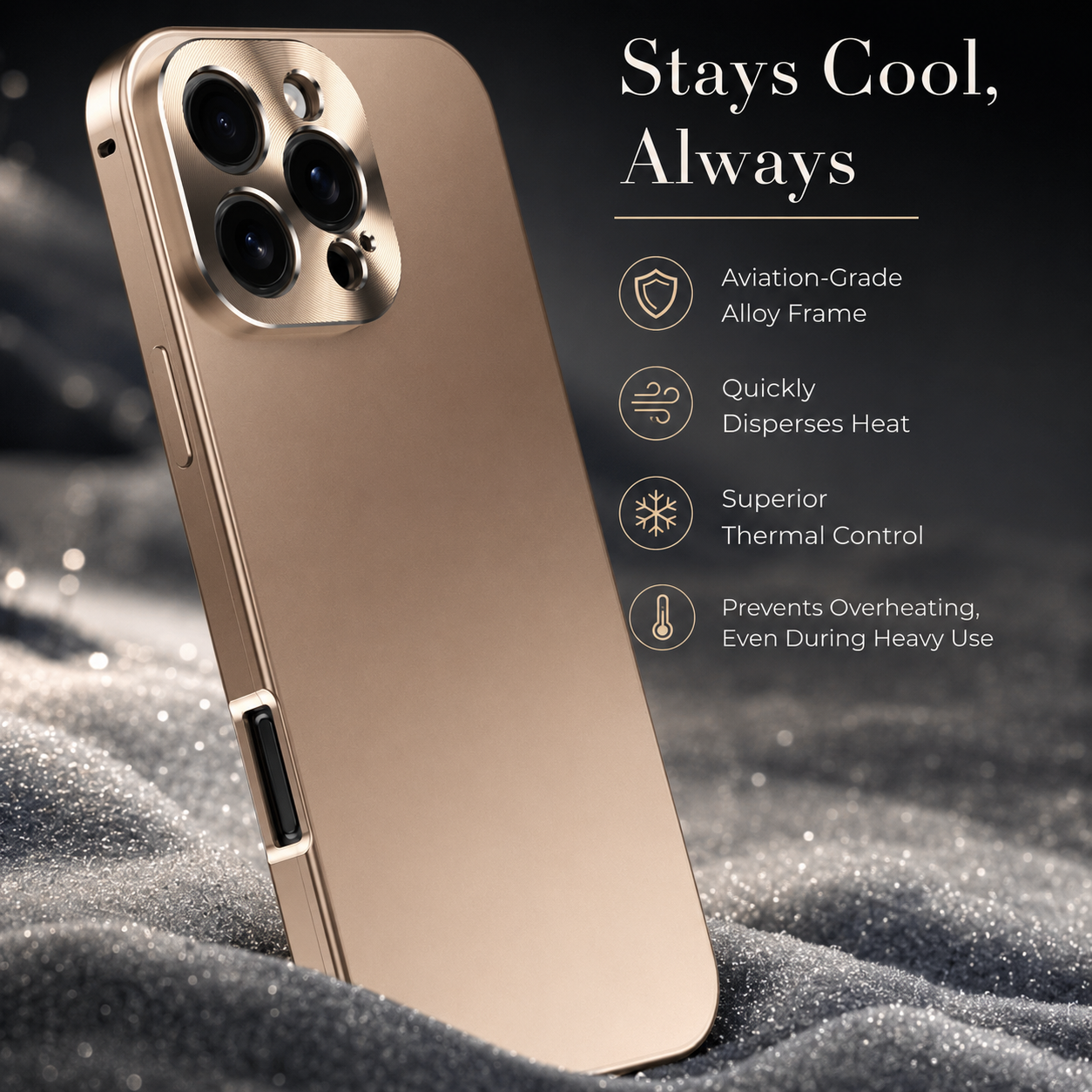 Premium iPhone Case Magnetic Aluminum Frame Protective Cover Full Camera Lens Protection Shockproof Slim Metal Design Wireless Charging Compatible