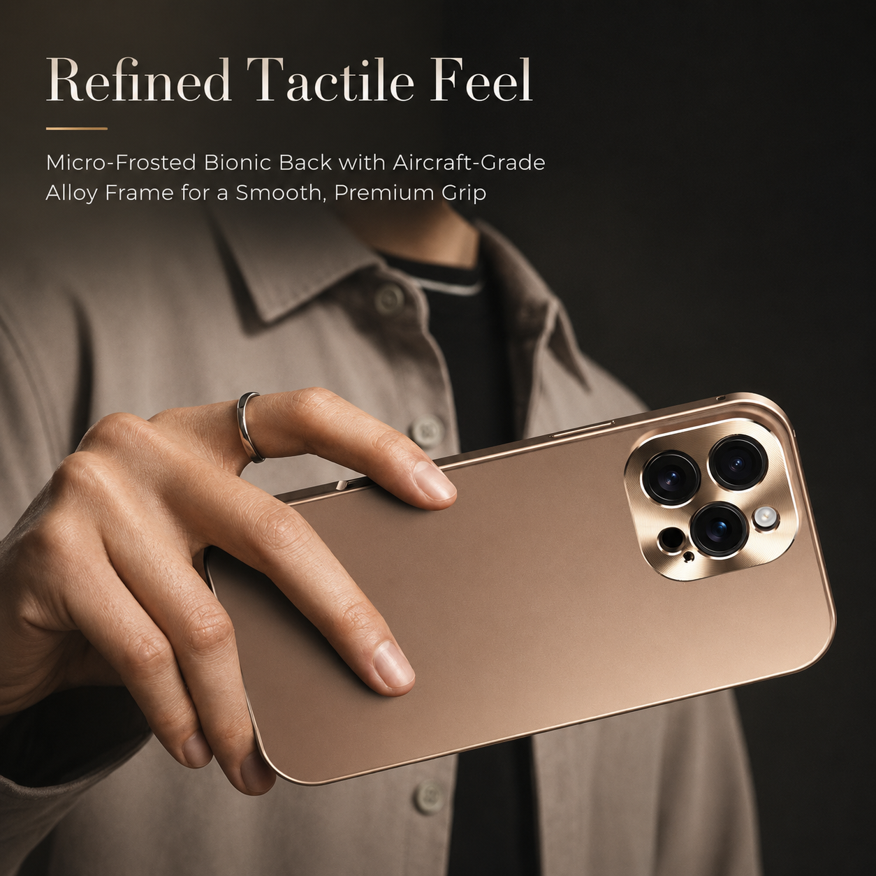 Premium iPhone Case Magnetic Aluminum Frame Protective Cover Full Camera Lens Protection Shockproof Slim Metal Design Wireless Charging Compatible