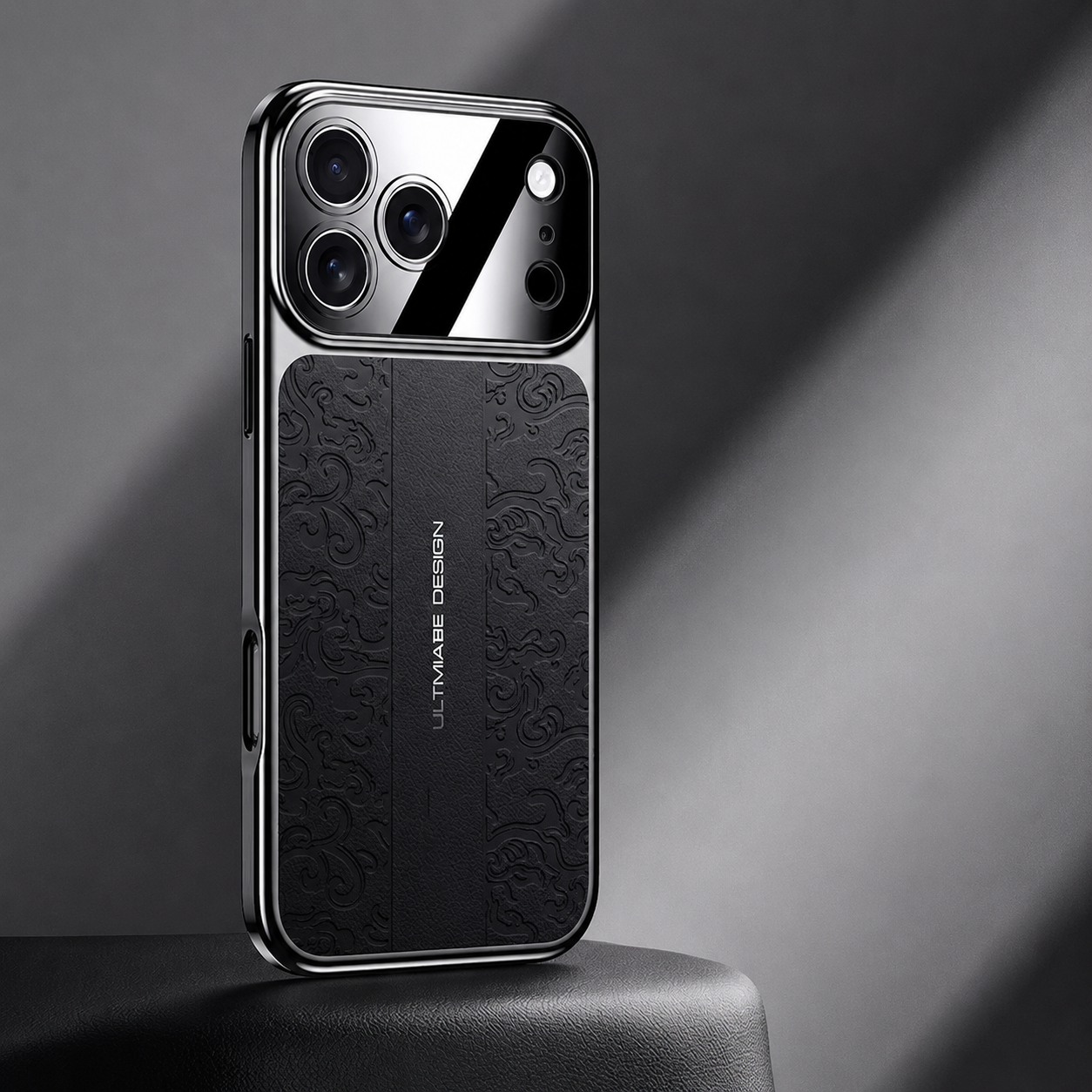 Premium iPhone Case Magnetic Leather TPU Construction, Wireless Charging Support, Anti Scratch Texture, Anti Fingerprint Coating, Non Slip Grip