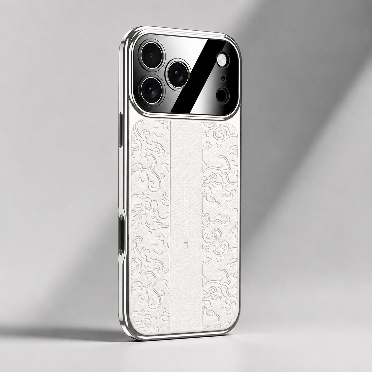 Premium iPhone Case Magnetic Leather TPU Construction, Wireless Charging Support, Anti Scratch Texture, Anti Fingerprint Coating, Non Slip Grip