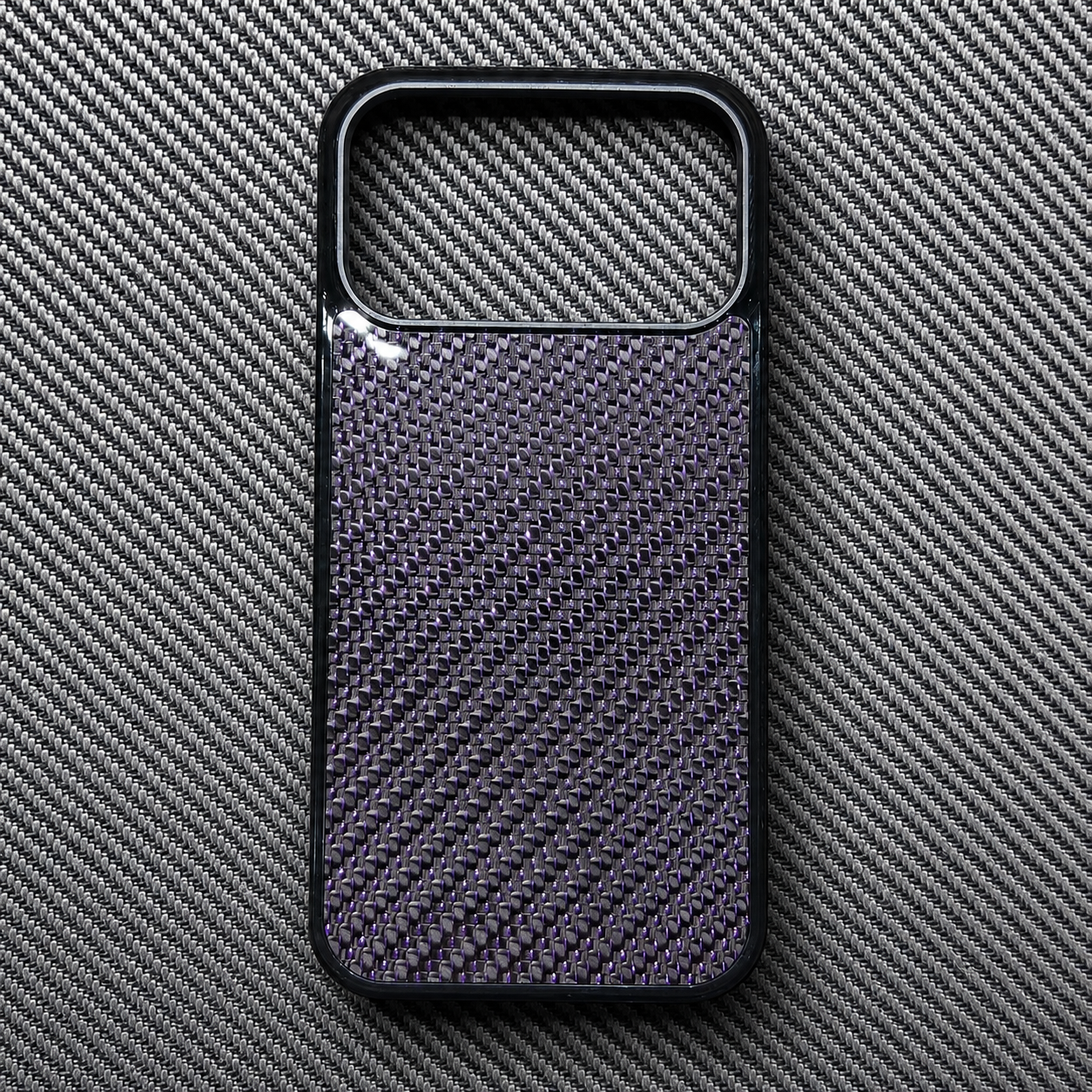 Premium iPhone Case Real Forged Carbon Fiber Finish MagSafe Compatible Camera Lens Protection Shockproof Anti Scratch Lightweight Slim Non-Slip Cover