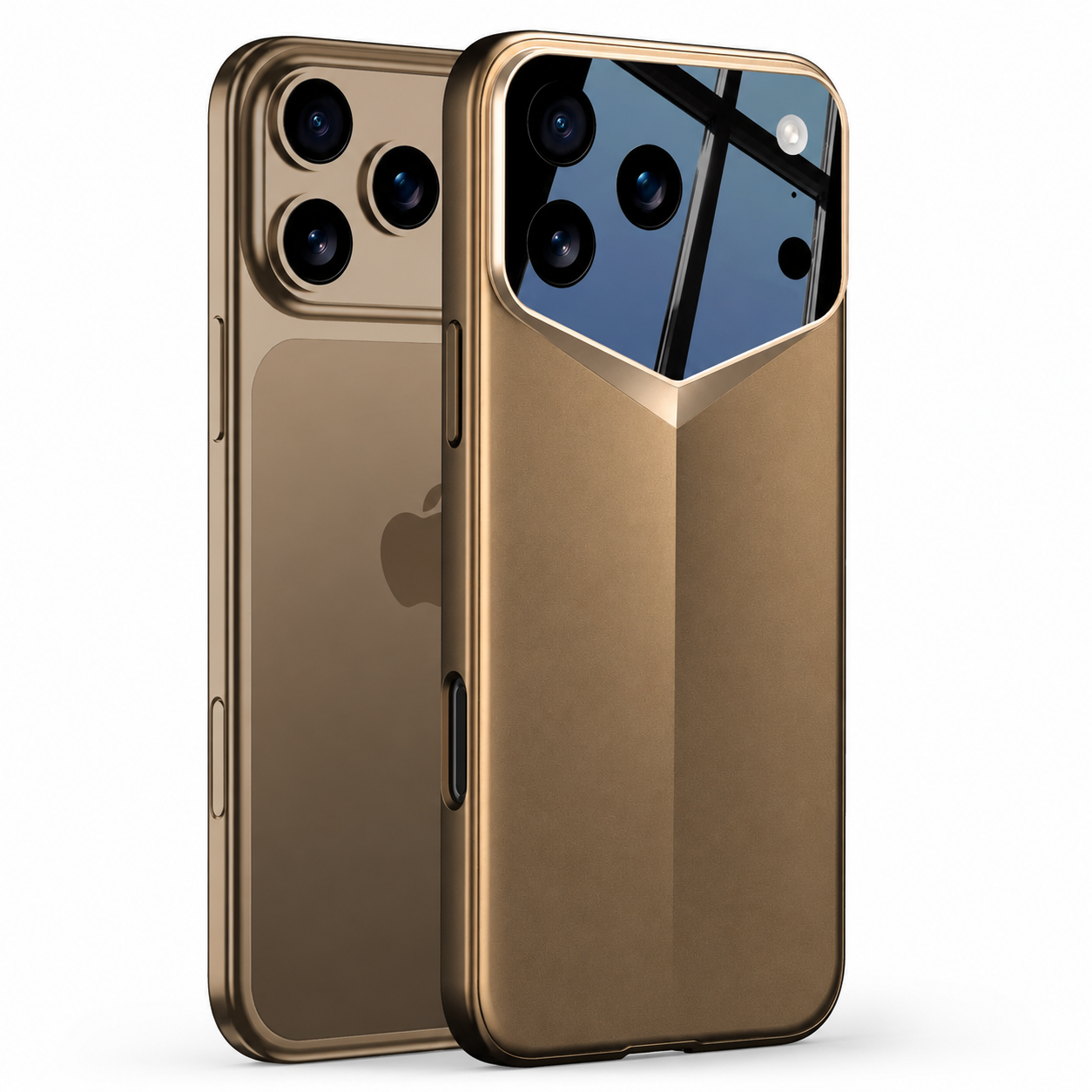Premium iPhone Case Slim Matte Hard PC Design with Camera Lens Guard, Anti Fingerprint Finish, Secure Grip, Shockproof Coverage and Full Protection