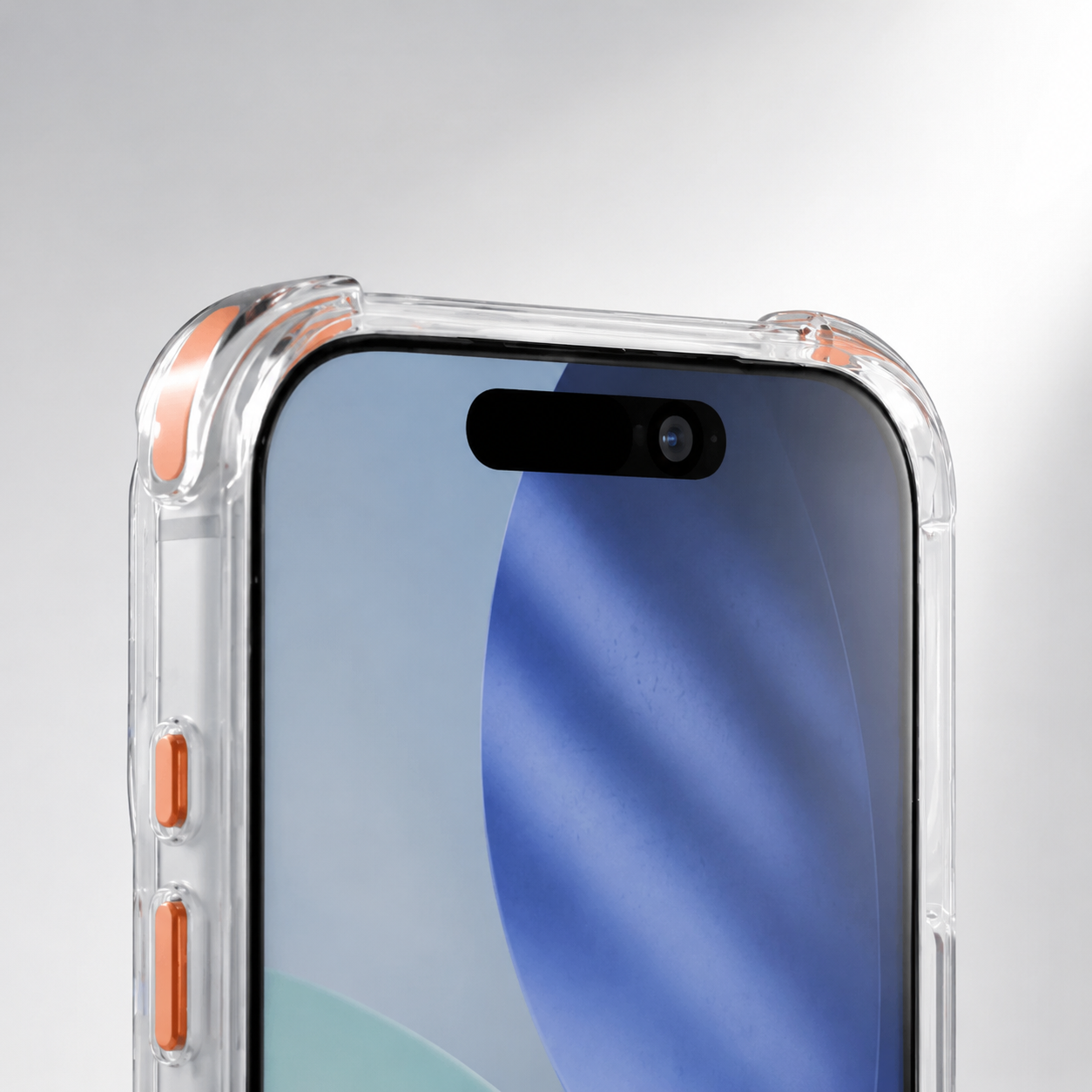 Premium iPhone Case Transparent Magnetic Shockproof Cover with Glass Lens Protector, Built-In Stand Holder, Full-Coverage Non-Slip Design