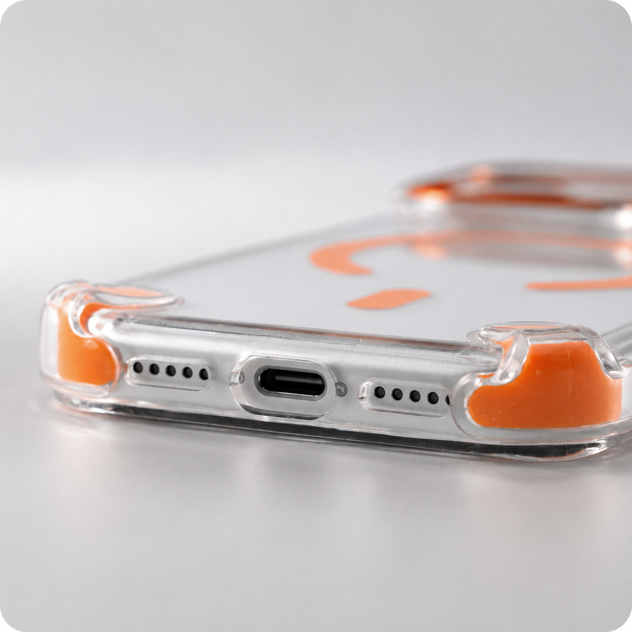 Premium iPhone Case Transparent Magnetic Shockproof Cover with Glass Lens Protector, Built-In Stand Holder, Full-Coverage Non-Slip Design