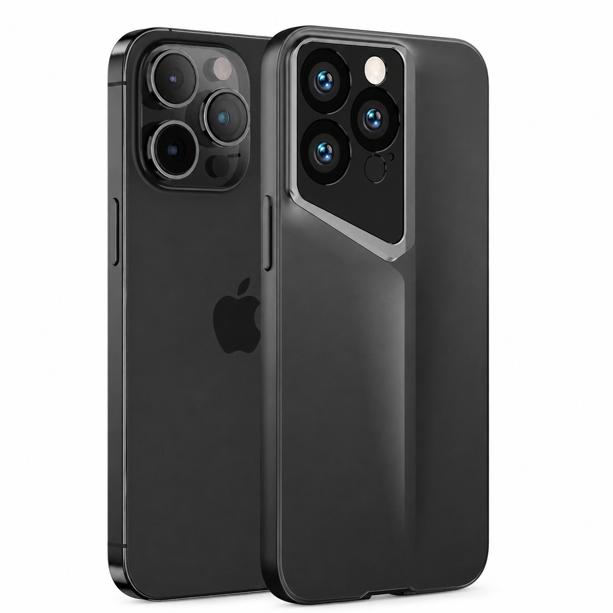 Premium iPhone Case Ultra Thin Hard PC Cover with Frosted Camera Protection, Anti Fingerprint Finish, Secure Grip and Scratch Resistant Design