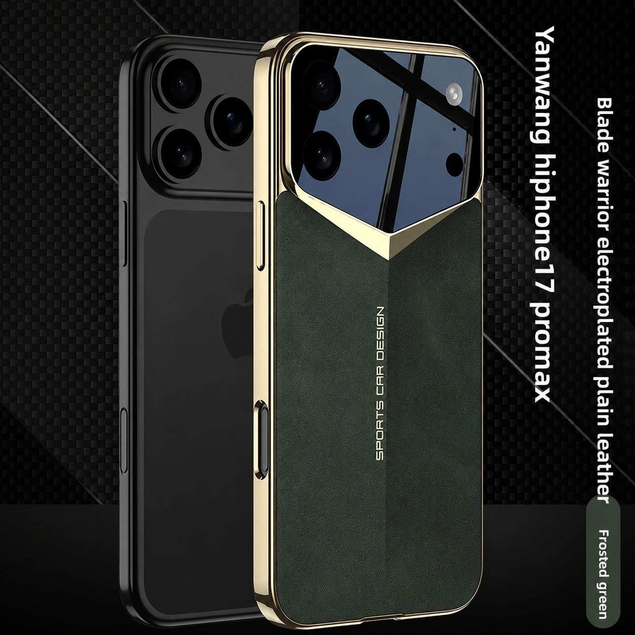 Premium iPhone Case Ultra Thin Leather Design with Camera Lens Protection, Anti Fingerprint Surface, Shock Resistant Slim Fit Full Coverage