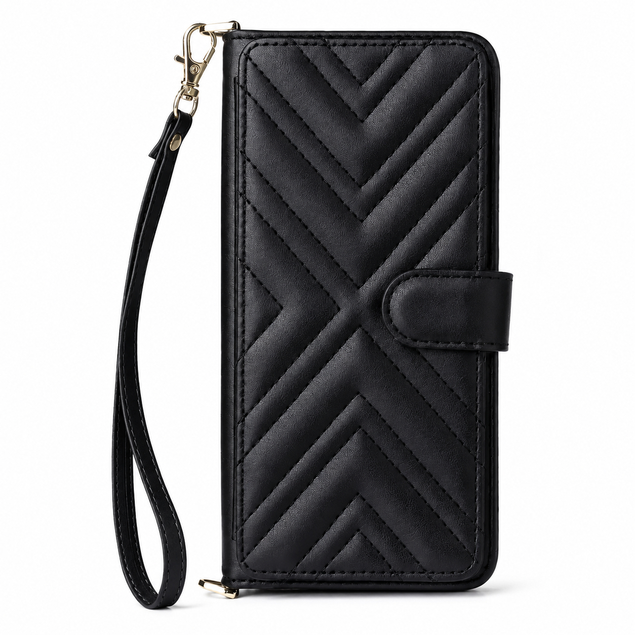 Premium iPhone Case Wallet Cover Card Holder Shockproof Protective Cover Leather Flip Case Magnetic Closure Full Body Protection