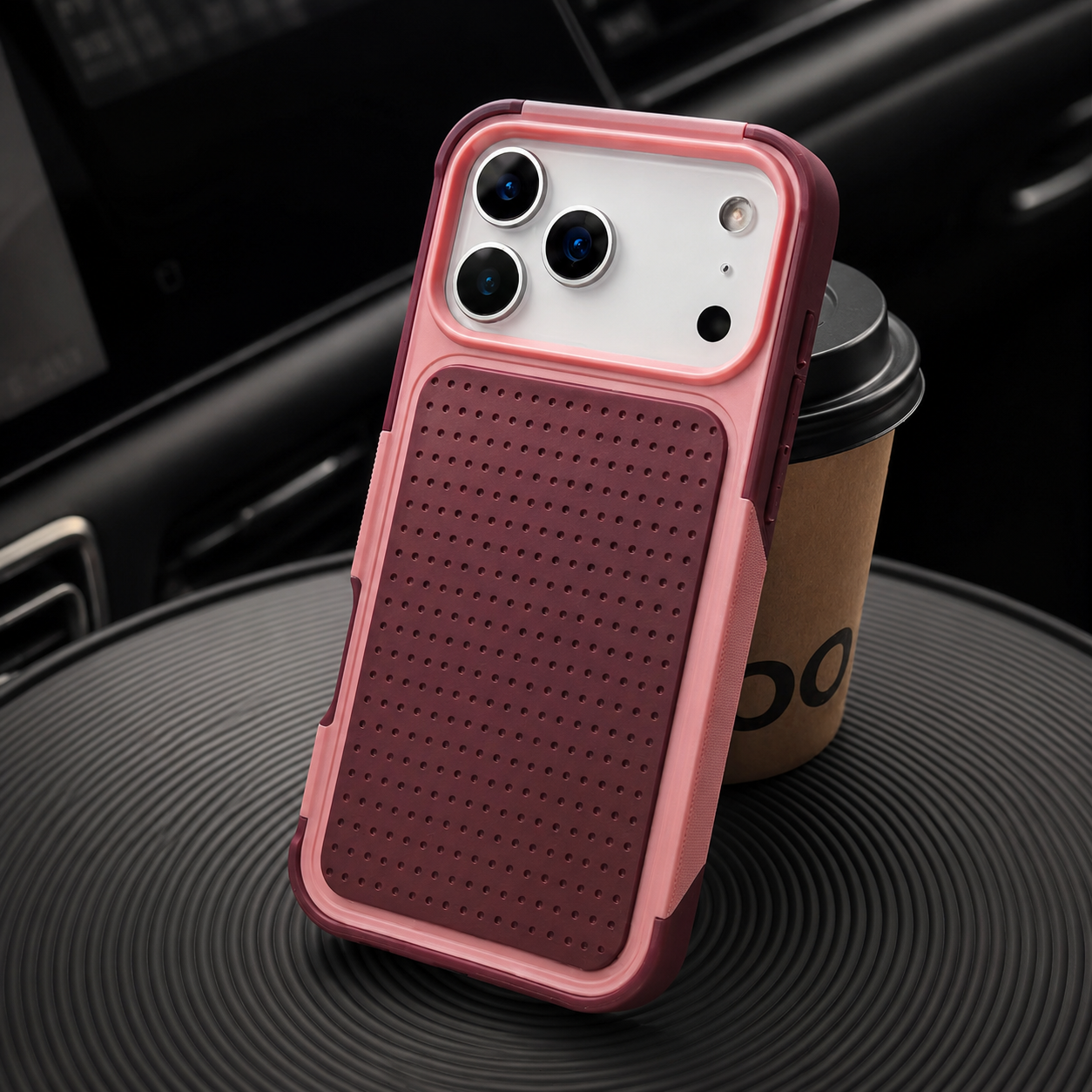 Premium iPhone Case Wallet Cover Card Holder Shockproof Protective Cover Magnetic Stand Rugged Armor Non Slip Design