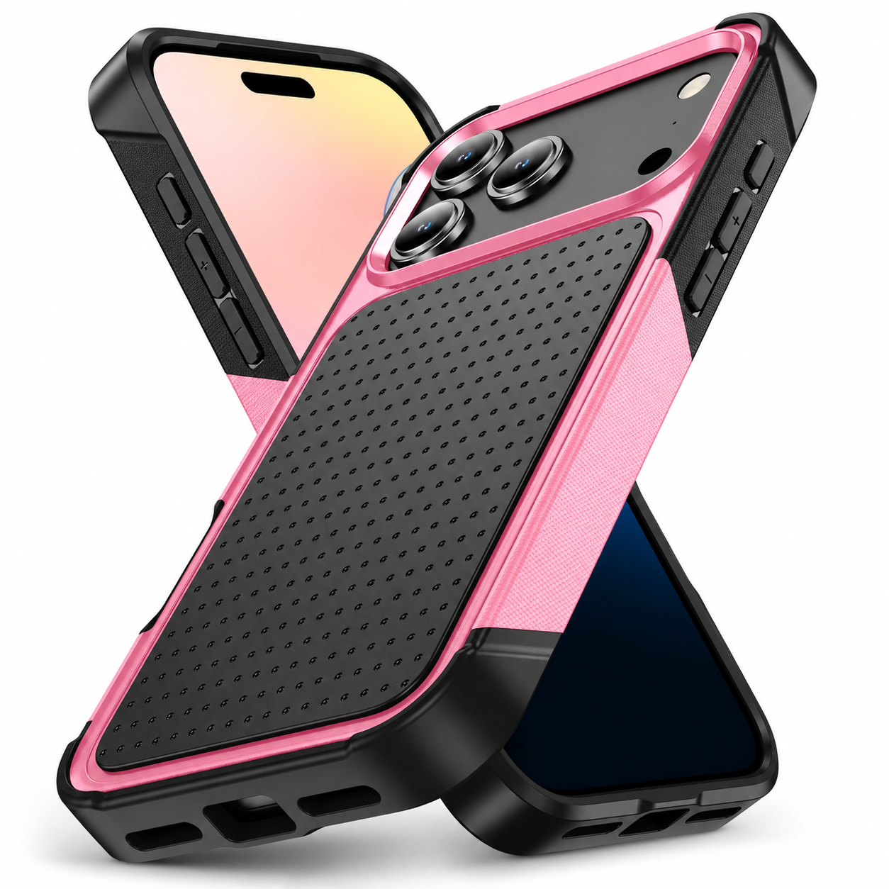 Premium iPhone Case Wallet Cover Card Holder Shockproof Protective Cover Magnetic Stand Rugged Armor Non Slip Design