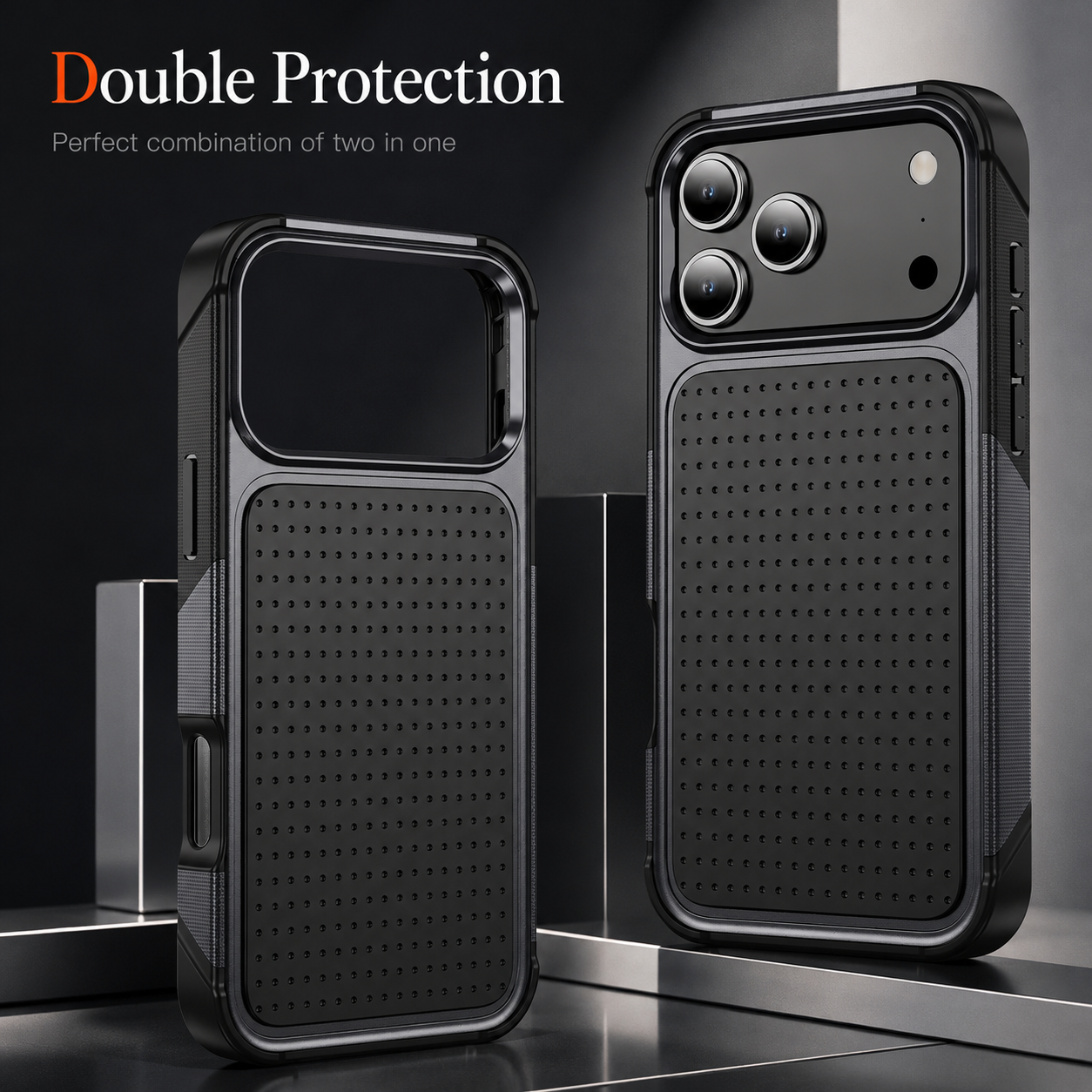 Premium iPhone Case Wallet Cover Card Holder Shockproof Protective Cover Magnetic Stand Rugged Armor Non Slip Design