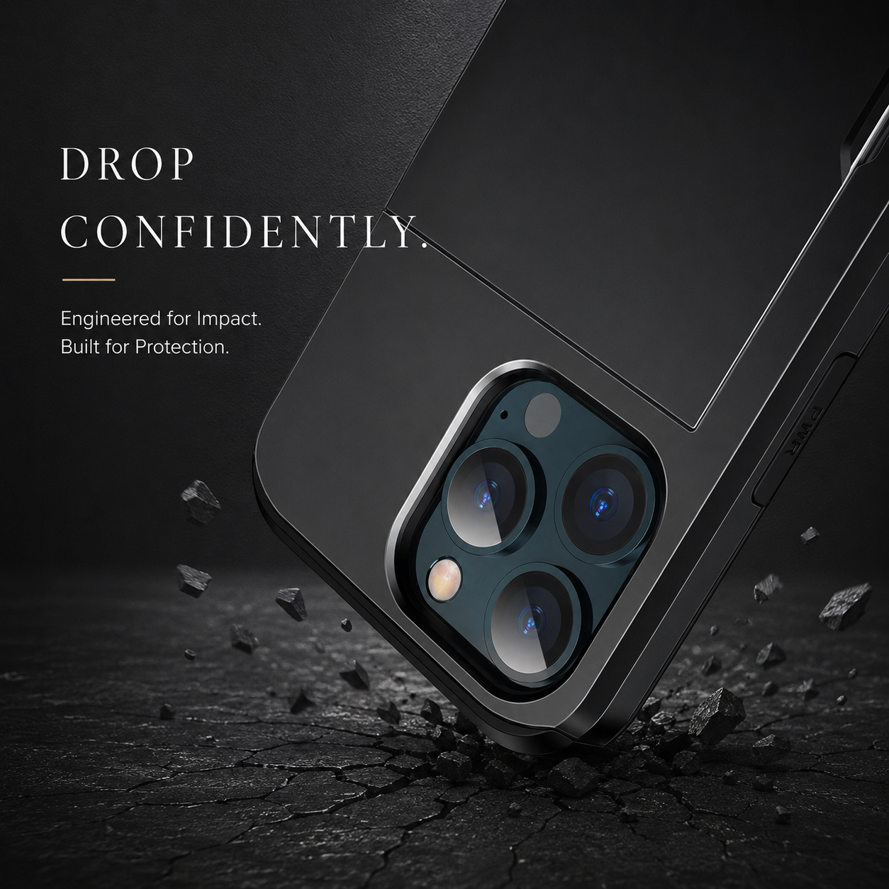 Premium iPhone Case Wallet MagSafe Compatible Dual Layer Slider Card Holder Protective Cover Camera Lens Protection Shockproof Slim Design