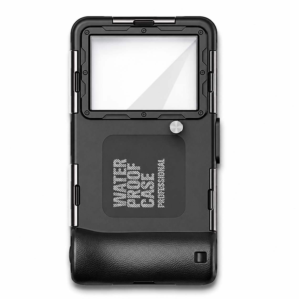 Premium iPhone Case Waterproof Diving Pouch Shockproof Protection Clear Camera Lens Visibility Secure Lanyard Full Body Coverage Underwater Protective Design