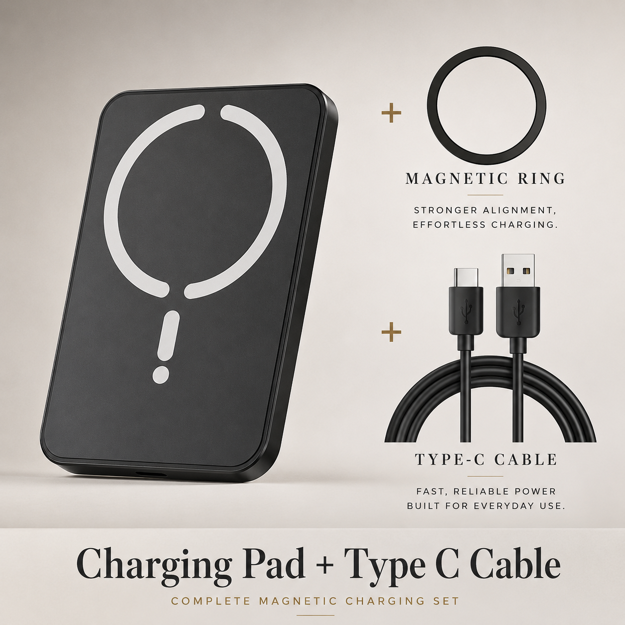 Premium iPhone MagSafe Compatible Car Wireless Charger Magnetic Air Vent Mount Fast Charging Phone Holder Secure Alignment Dashboard Stand Grip