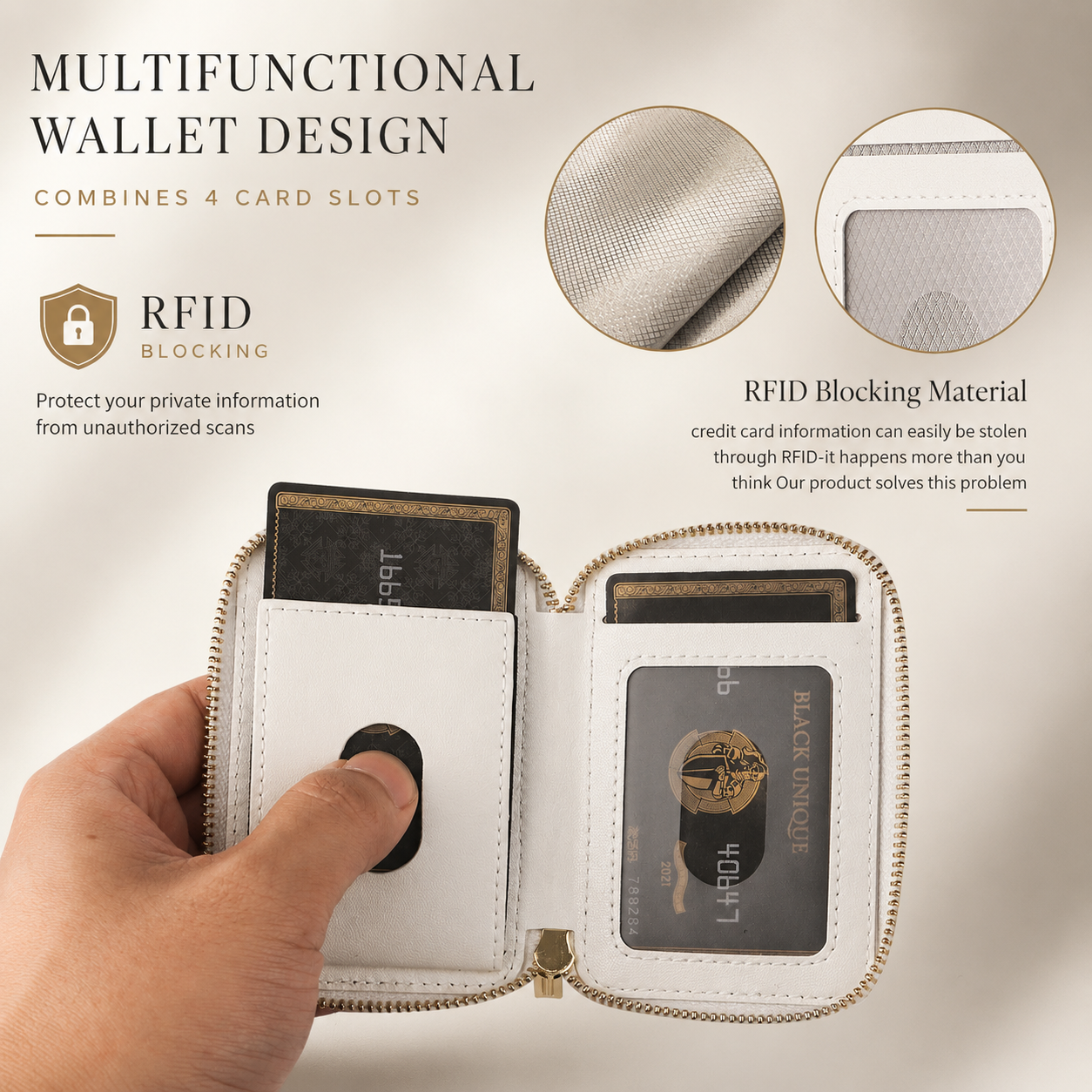 Premium iPhone MagSafe Compatible Leather Wallet RFID Blocking Magnetic Card Holder Secure Storage Anti Scratch Non Slip Lanyard Travel Support