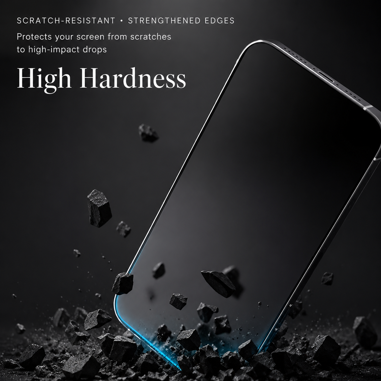 Premium iPhone Screen Protector Privacy Tempered Glass Anti Spy Matte Anti Glare Oleophobic Coating Full Coverage Installation Frame Scratch Resistant