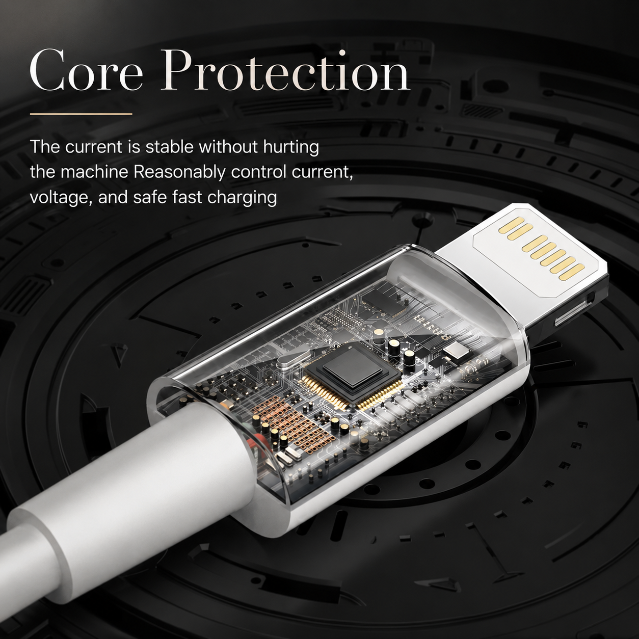 Premium iPhone USB C Fast Charging Cable 35W PD Power Delivery Data Sync Cord Durable TPE TPU Construction Reliable Connector Flexible Secure Output