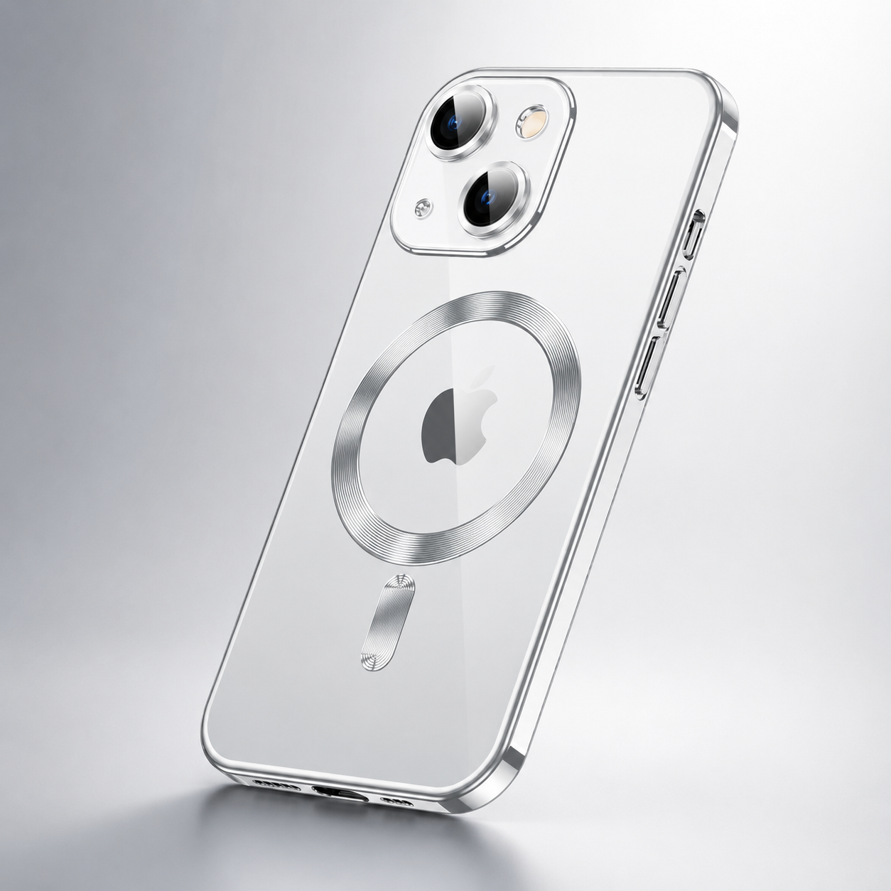 Luxury iPhone Case MagSafe Compatible Double Sided Tempered Glass Metal Frame Protective Cover 360 Full Body Camera Lens Protection Shockproof Ultra Thin