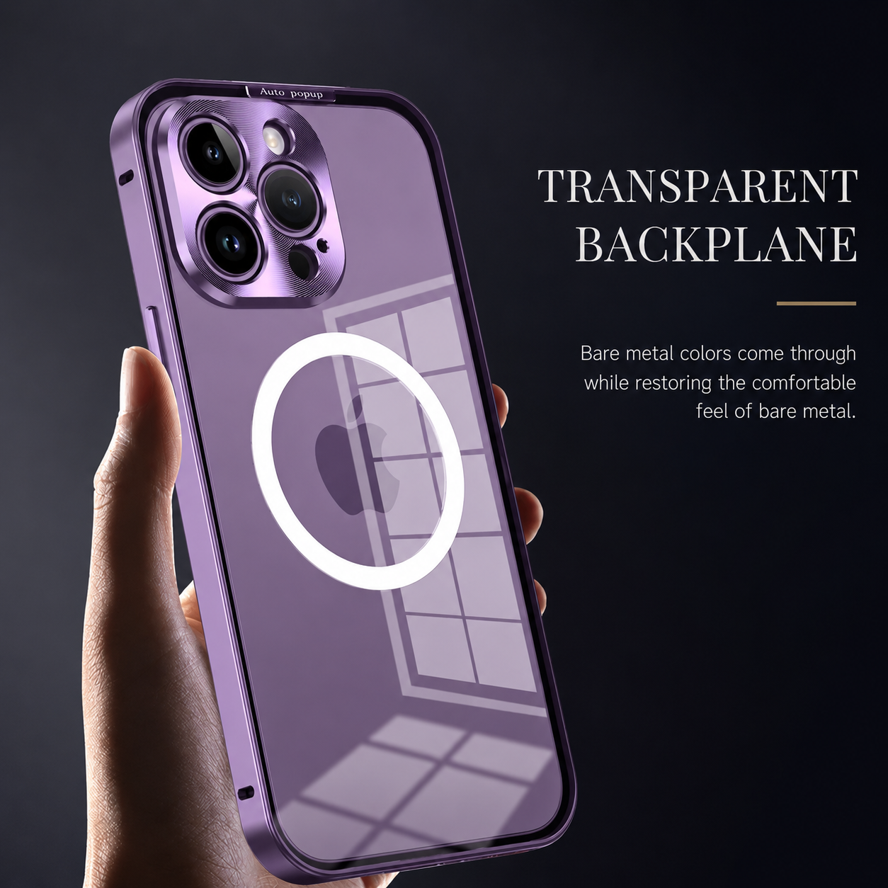 Luxury iPhone Case MagSafe Compatible Double Sided Tempered Glass Metal Frame Protective Cover 360 Full Body Camera Lens Protection Shockproof Ultra Thin