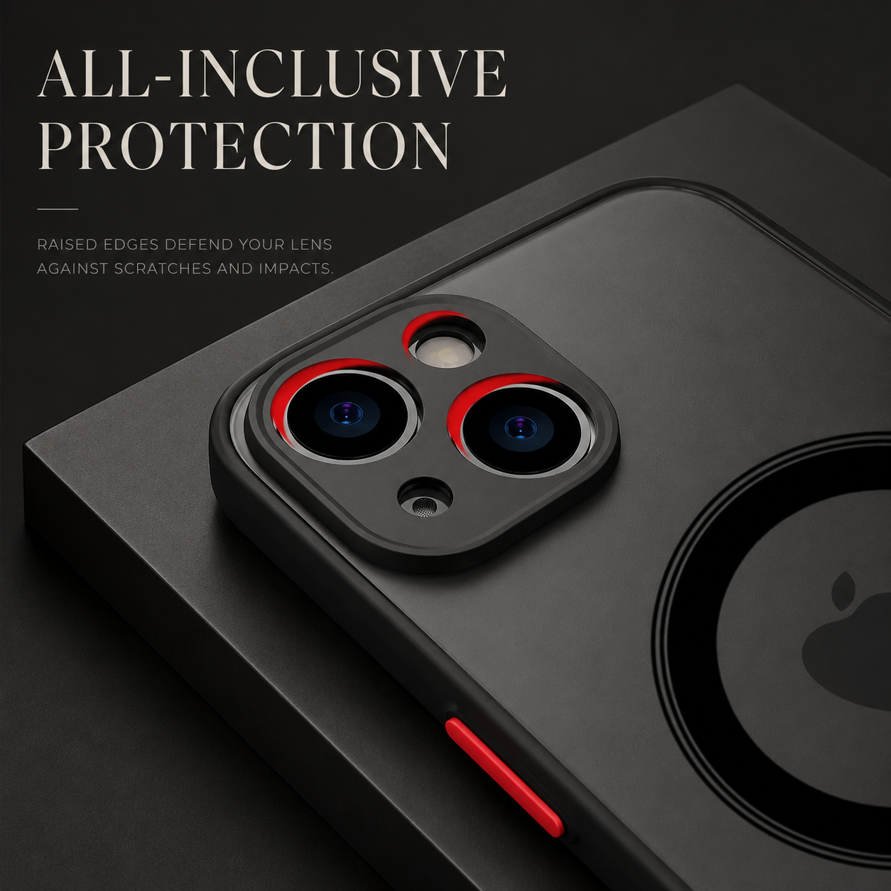 Luxury iPhone Case MagSafe Compatible Matte Protective Cover Camera Lens Protection Shockproof Magnetic Design Slim Lightweight Anti Fingerprint