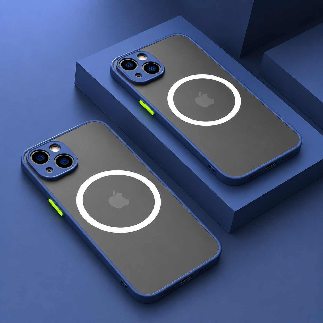 Luxury iPhone Case MagSafe Compatible Matte Protective Cover Camera Lens Protection Shockproof Magnetic Design Slim Lightweight Anti Fingerprint
