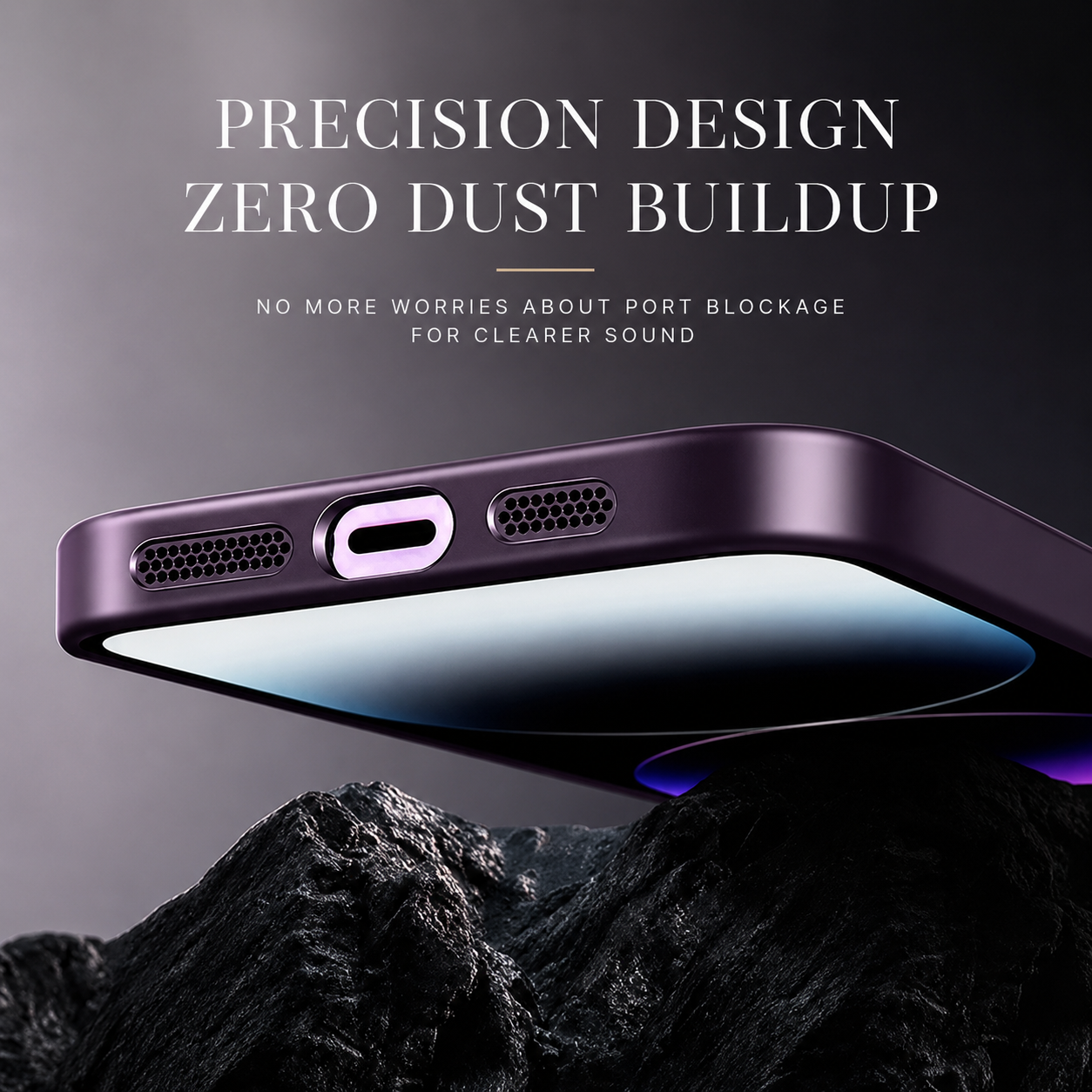 Luxury iPhone Case MagSafe Compatible Matte Ring Stand Protective Cover Camera Lens Protection Shockproof Hard PC Ultra Thin Slim Design