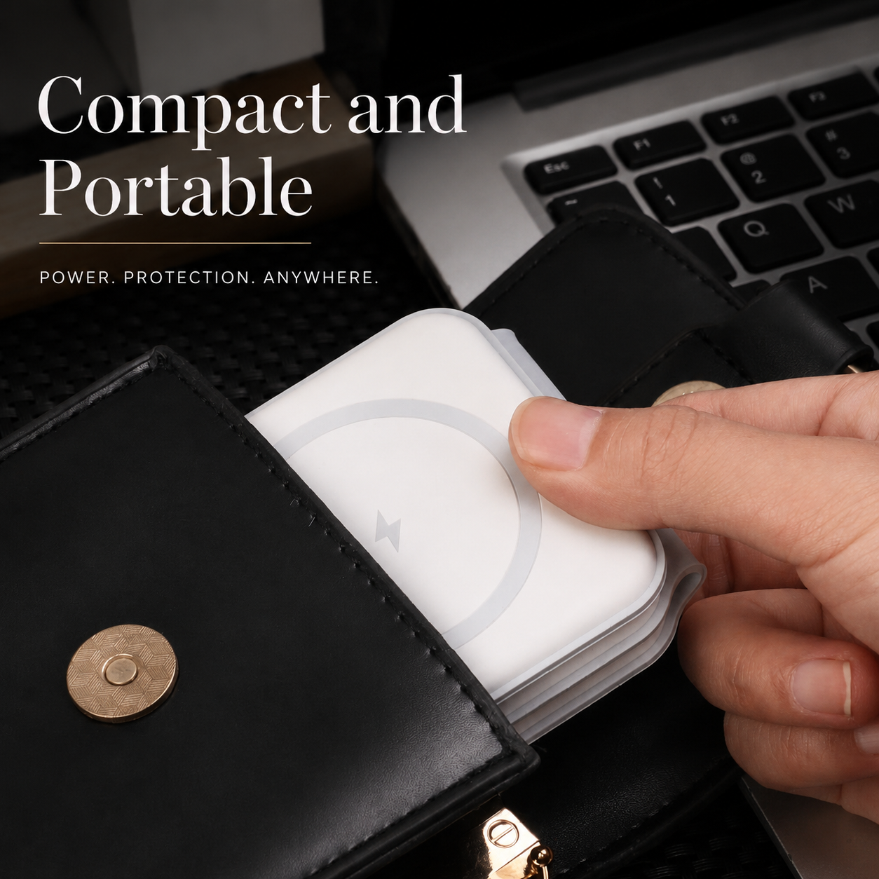 Premium 3 in 1 Wireless Charger Foldable MagSafe Compatible 15W Fast Charging Station Magnetic Portable Charging Dock Stand Phone Watch Earbuds