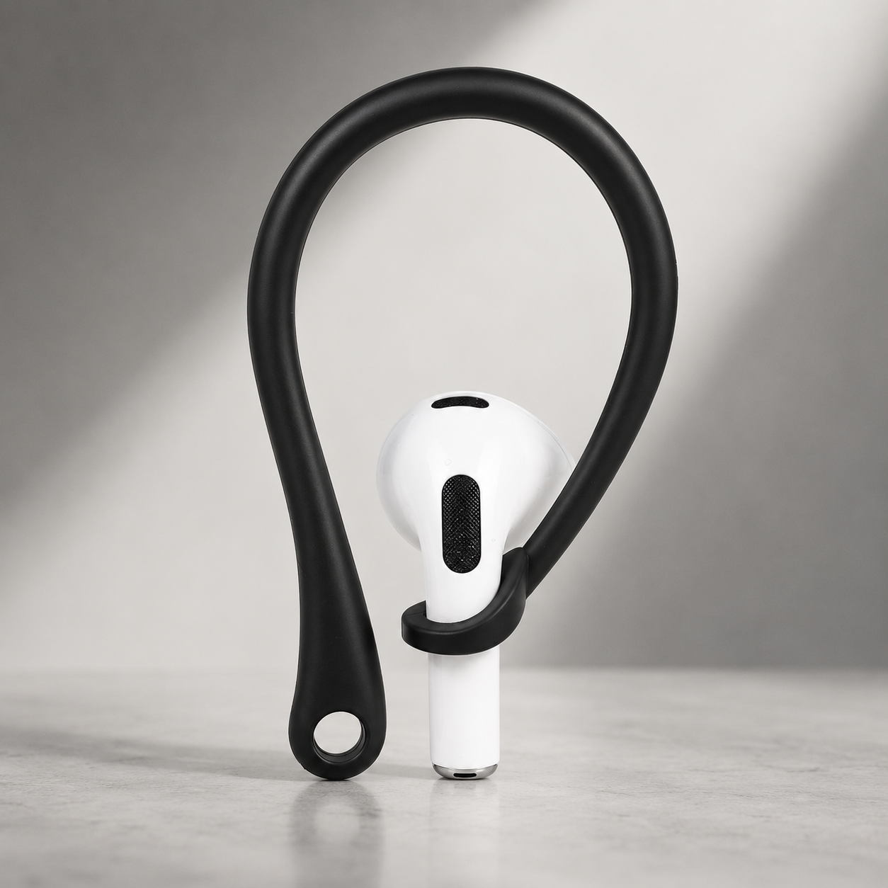 Premium AirPods Ear Hooks Silicone Anti Slip Secure Fit Sports Ear Support Comfortable Wireless Earbud Accessories Workout Stable Lightweight Design