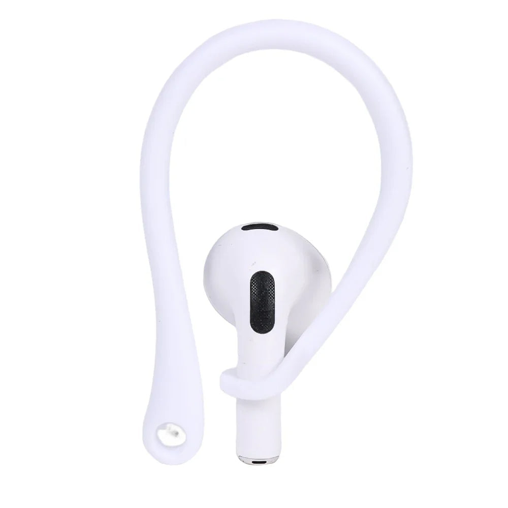 Premium AirPods Ear Hooks Silicone Anti Slip Secure Fit Sports Ear Support Comfortable Wireless Earbud Accessories Workout Stable Lightweight Design