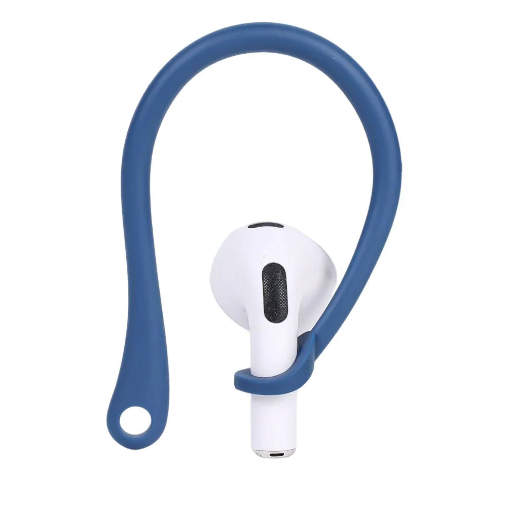 Premium AirPods Ear Hooks Silicone Anti Slip Secure Fit Sports Ear Support Comfortable Wireless Earbud Accessories Workout Stable Lightweight Design