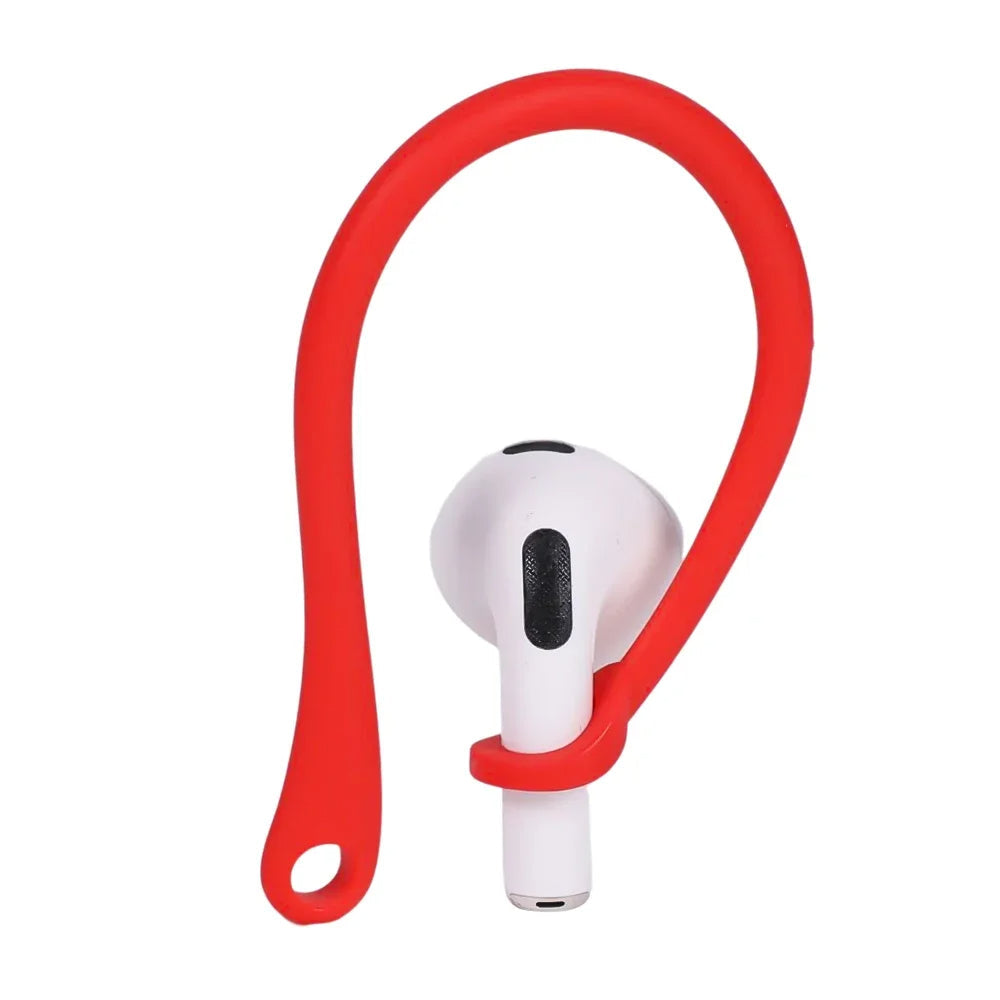 Premium AirPods Ear Hooks Silicone Anti Slip Secure Fit Sports Ear Support Comfortable Wireless Earbud Accessories Workout Stable Lightweight Design