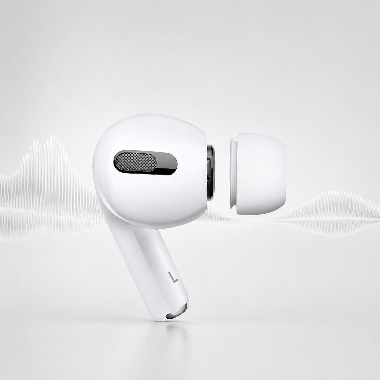 Premium AirPods Ear Tips Memory Foam Silicone Replacement Multiple Sizes Noise Isolation Comfortable Secure Fit Earbuds Accessories Pro Compatible