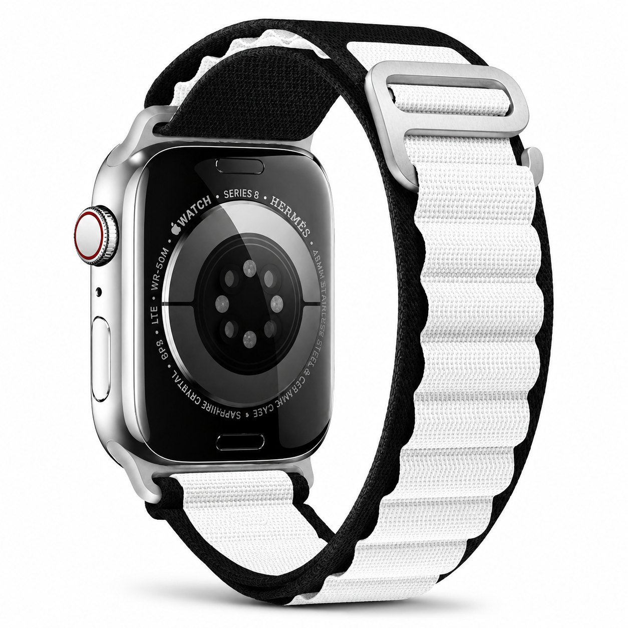 Premium Apple Watch Band Alpine Loop Nylon Strap Adjustable Secure Fit Durable Outdoor Sport Wristband Lightweight Breathable Series Compatible