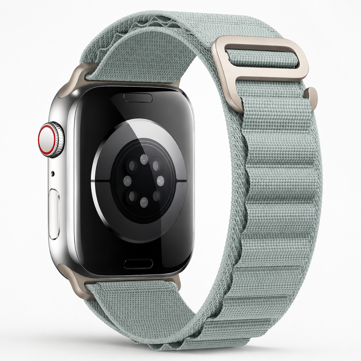 Premium Apple Watch Band Alpine Loop Nylon Strap Adjustable Secure Fit Durable Outdoor Sport Wristband Lightweight Breathable Series Compatible