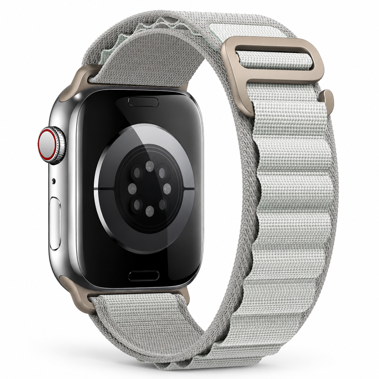 Premium Apple Watch Band Alpine Loop Nylon Strap Adjustable Secure Fit Durable Outdoor Sport Wristband Lightweight Breathable Series Compatible