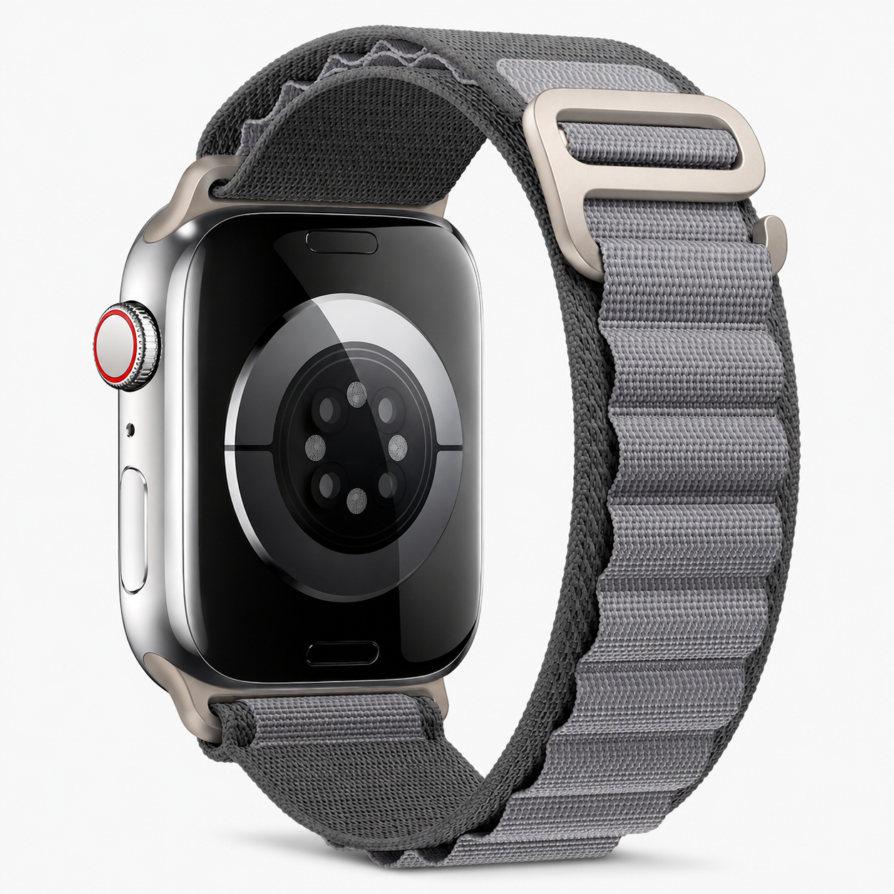 Premium Apple Watch Band Alpine Loop Nylon Strap Adjustable Secure Fit Durable Outdoor Sport Wristband Lightweight Breathable Series Compatible