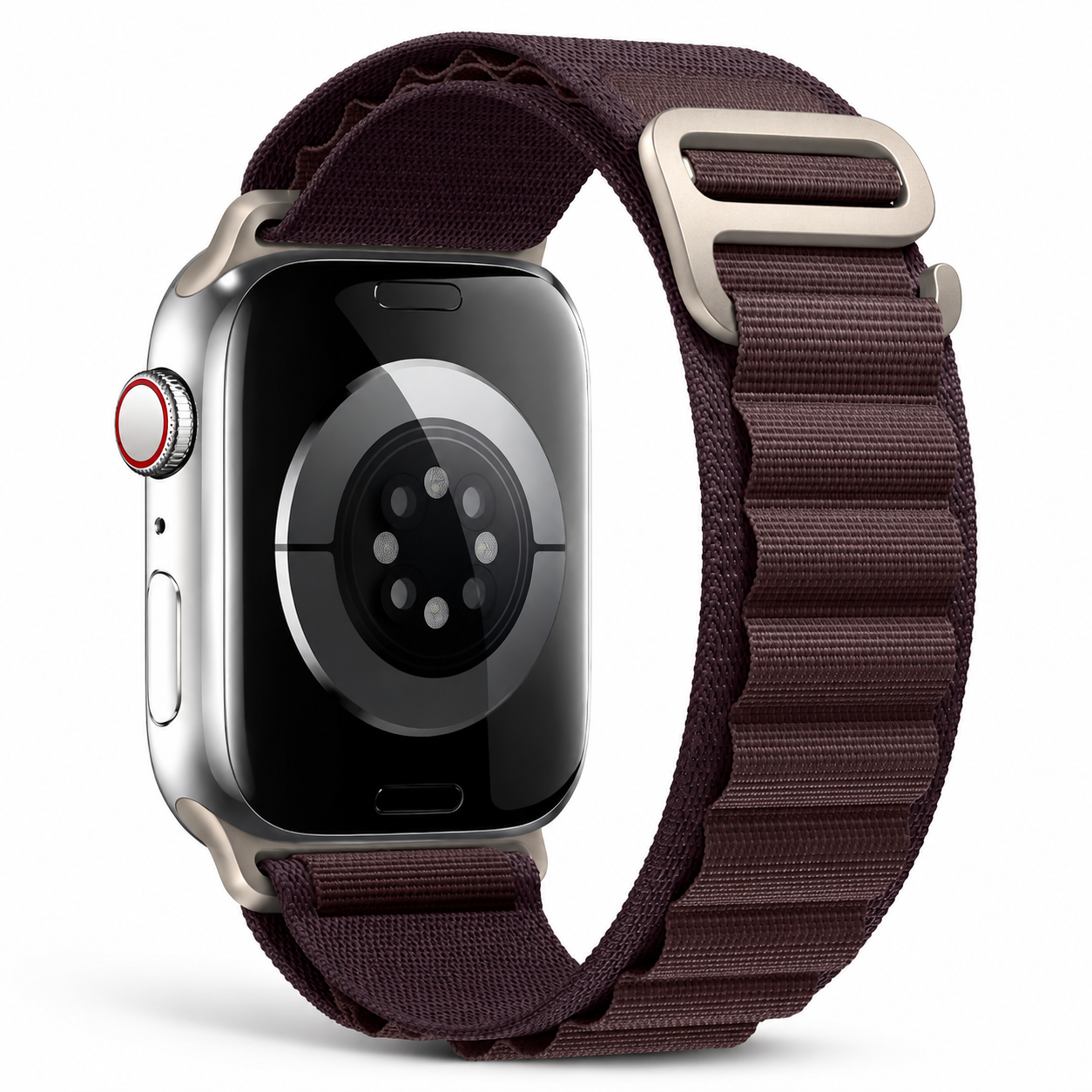 Premium Apple Watch Band Alpine Loop Nylon Strap Adjustable Secure Fit Durable Outdoor Sport Wristband Lightweight Breathable Series Compatible
