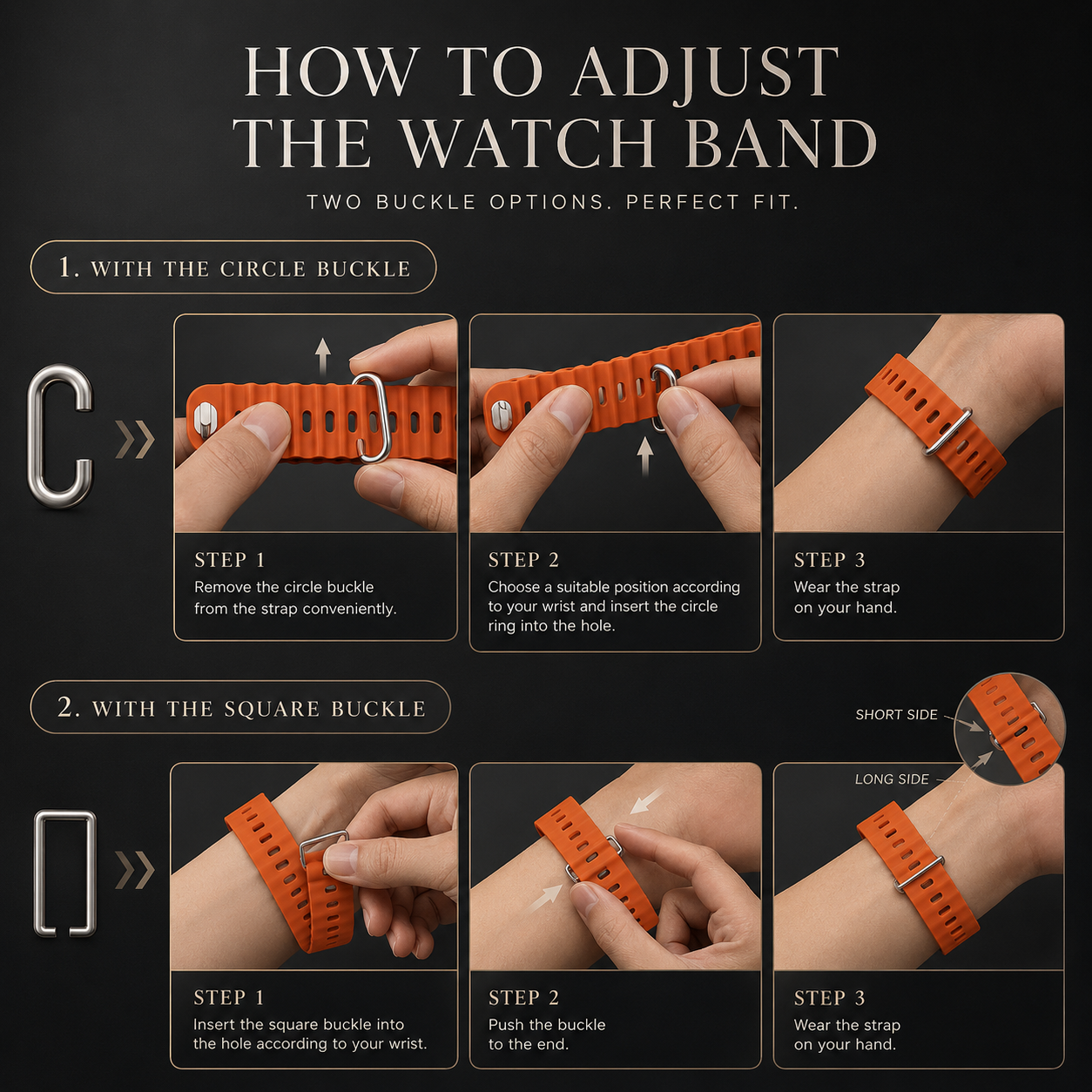 Premium Apple Watch Band Ocean Silicone Sport Strap Adjustable Secure Fit Soft Durable Wristband Comfortable Sweat Resistant Everyday Wear Design