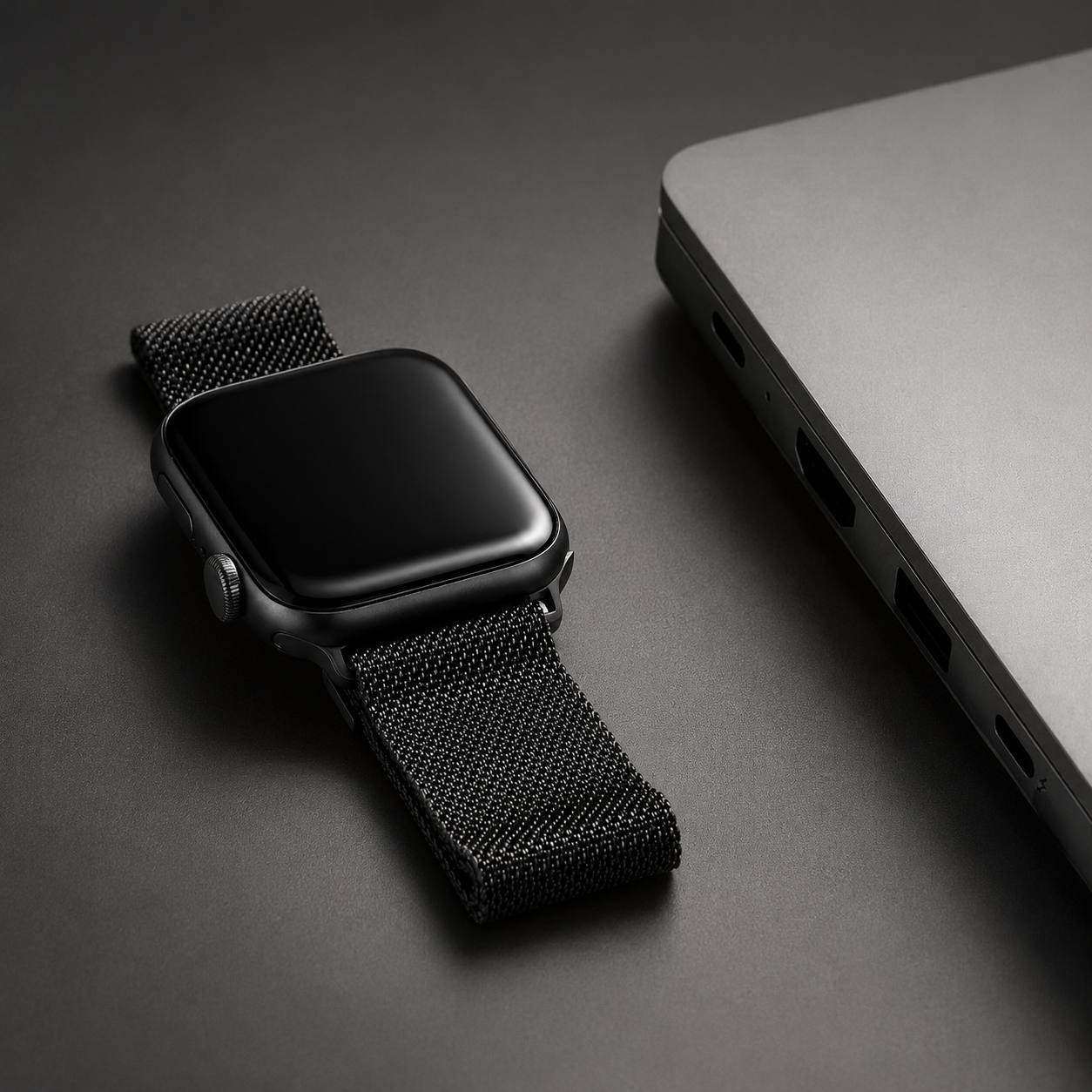 Premium Apple Watch Milanese Loop Band Stainless Steel Mesh Strap Breathable Adjustable Elegant Wristband for Ultra Series Models 38mm 40mm 41mm 42mm 44mm 45mm 49mm