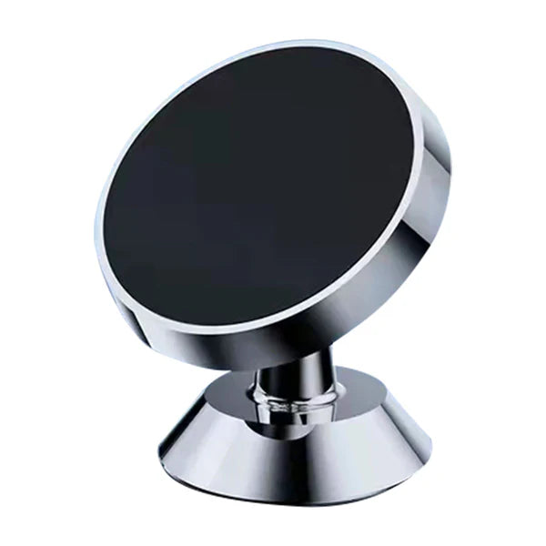 Premium Car Phone Mount Magnetic 360 Rotation Dashboard Holder Secure Grip GPS Stand Adjustable Smartphone Magnetic Vent Compatible Stable Design