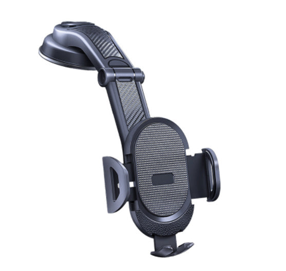 Premium Car Phone Mount Suction Cup 360 Rotation Dashboard Windshield Holder Secure Grip Adjustable Phone Stand Navigation Compatible Universal