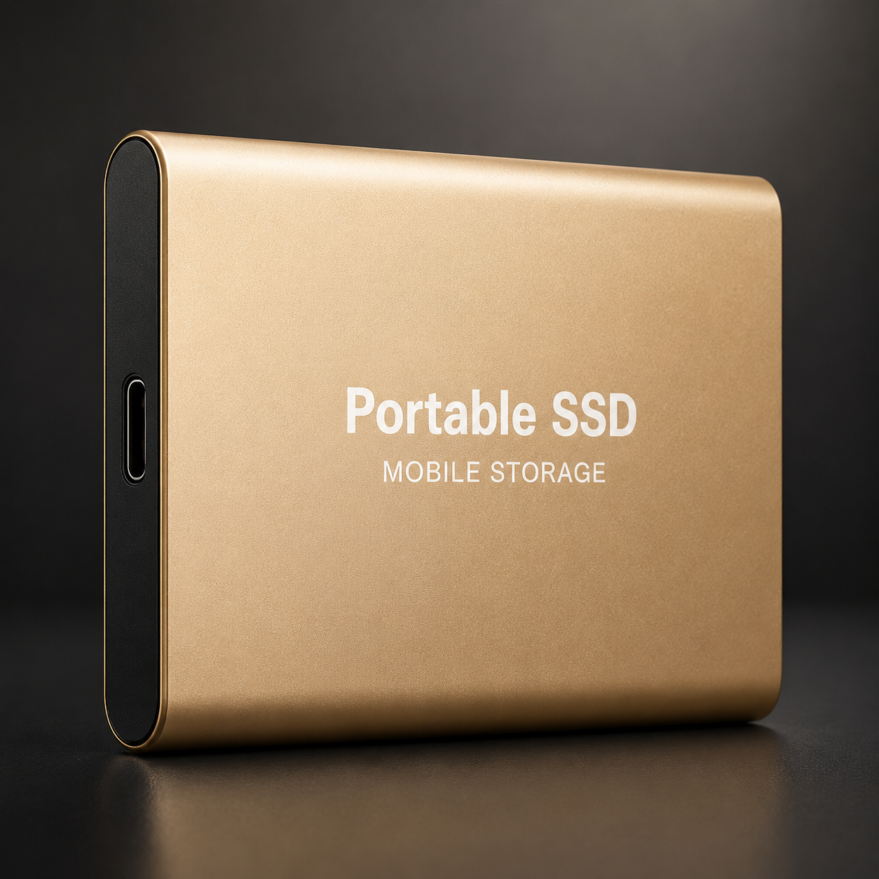 Premium External SSD Portable USB 3.1 High Speed Solid State Drive Compact Storage Device Fast Data Transfer Backup Solution Laptop PC Compatible