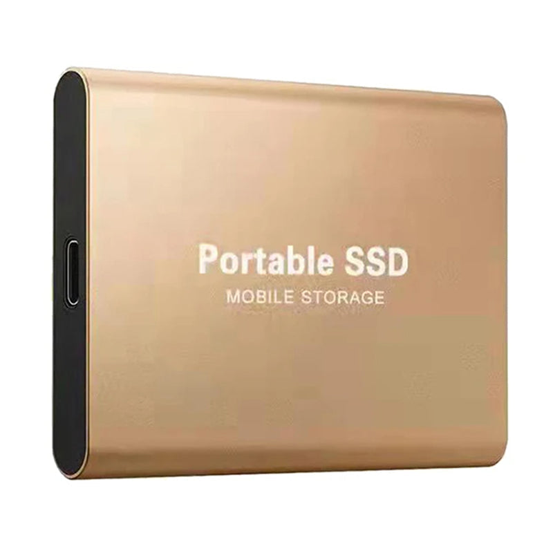 Premium External SSD Portable USB 3.1 High Speed Solid State Drive Compact Storage Device Fast Data Transfer Backup Solution Laptop PC Compatible