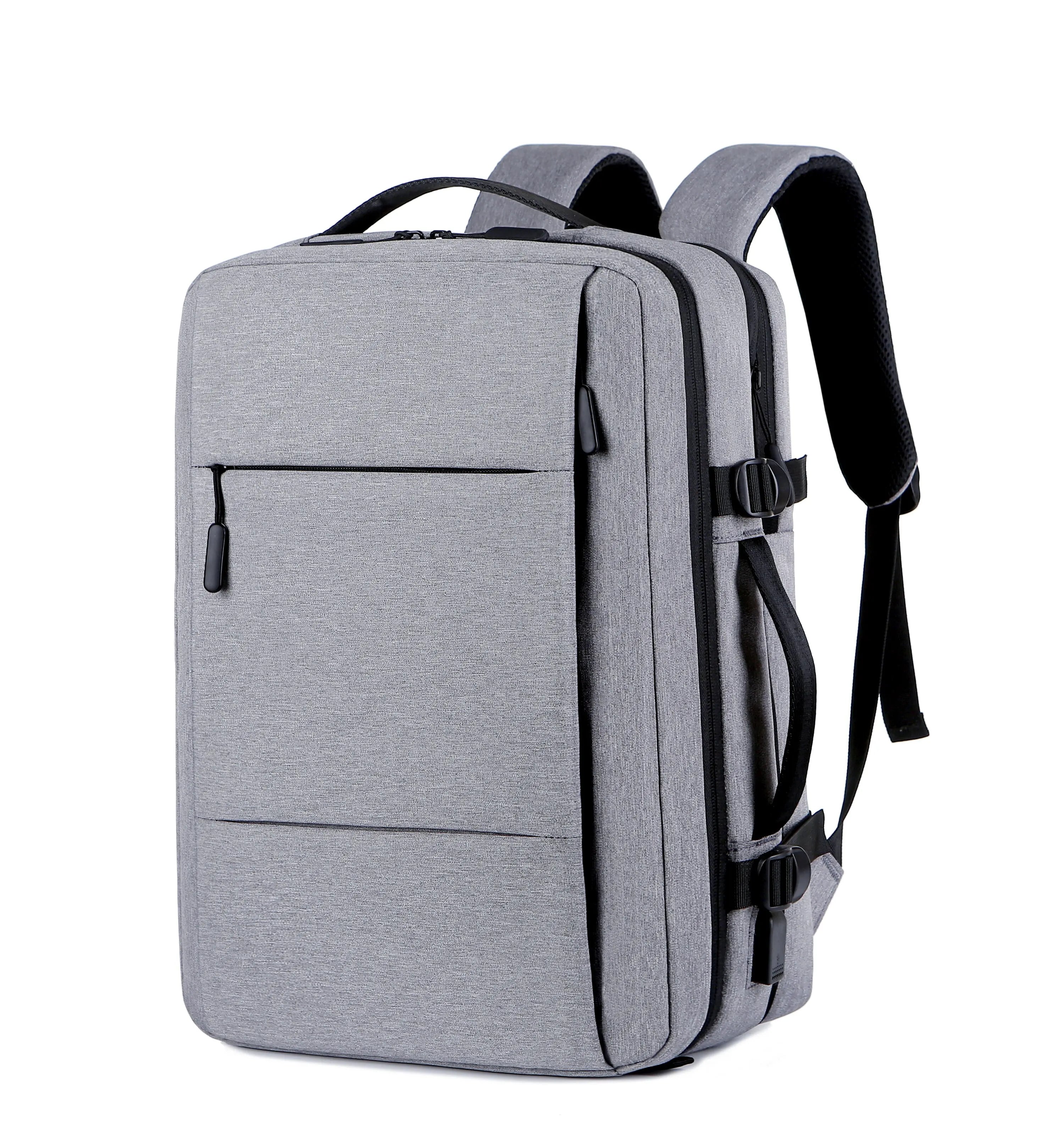 Premium Laptop Backpack Waterproof Expandable USB Charging Business Travel Bag Large Capacity Anti Theft Storage 17 Inch Compatible Organizer