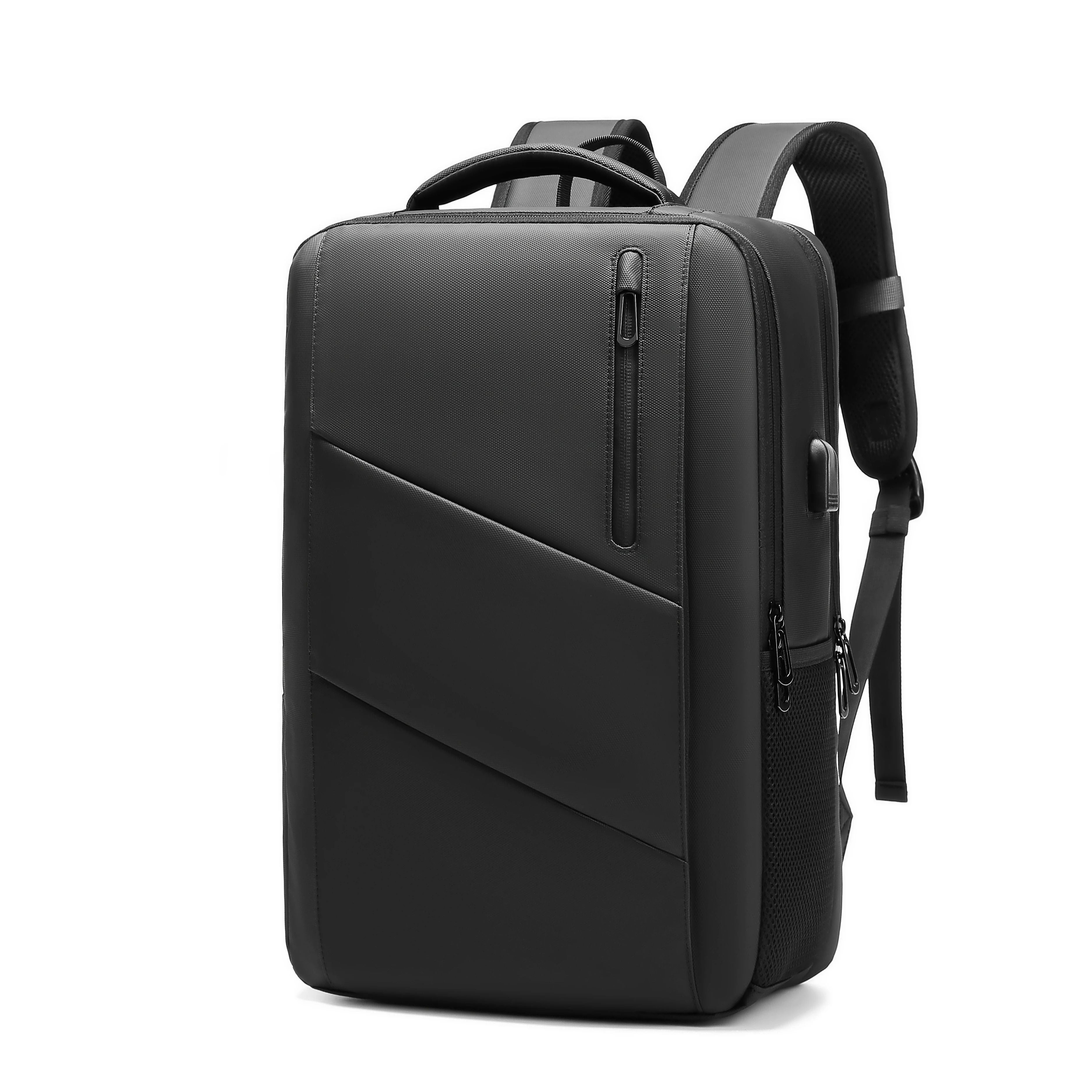 Premium Laptop Backpack Waterproof Expandable USB Charging Business Travel Bag Large Capacity Anti Theft Storage 17 Inch Compatible Organizer