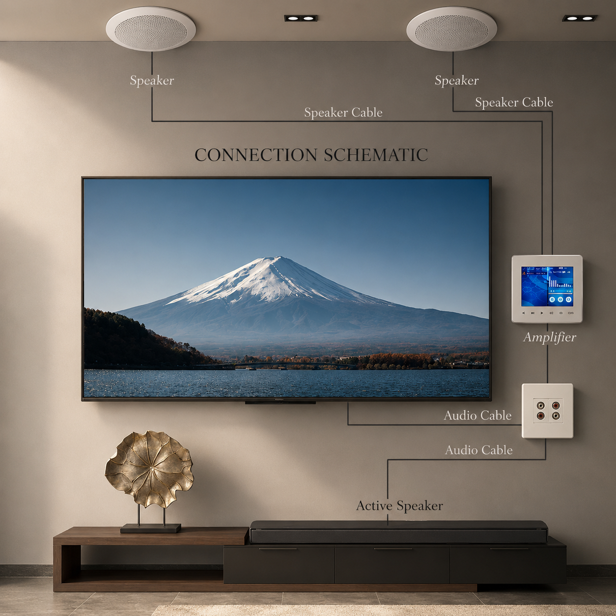 Premium Mini Bluetooth Speaker Amplifier HD Display Stereo Sound System FM AUX Wireless Audio Center Portable Home Entertainment Desktop Music Player