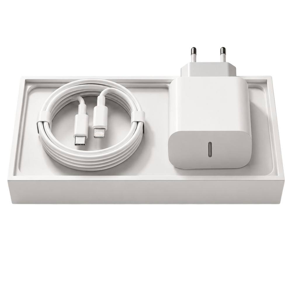 Premium USB-C Fast Charger 20W Power Adapter Power Delivery Compact Wall Plug Safe Charging Protection Stable Output Lightweight Travel Design